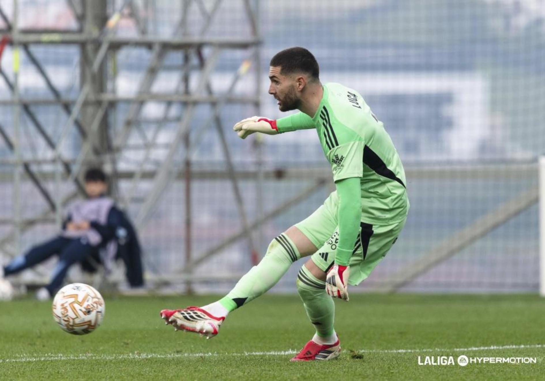 Luca Zidane, en un partido.