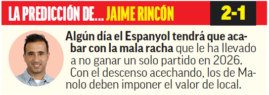 La predicción de Jaime Rincón