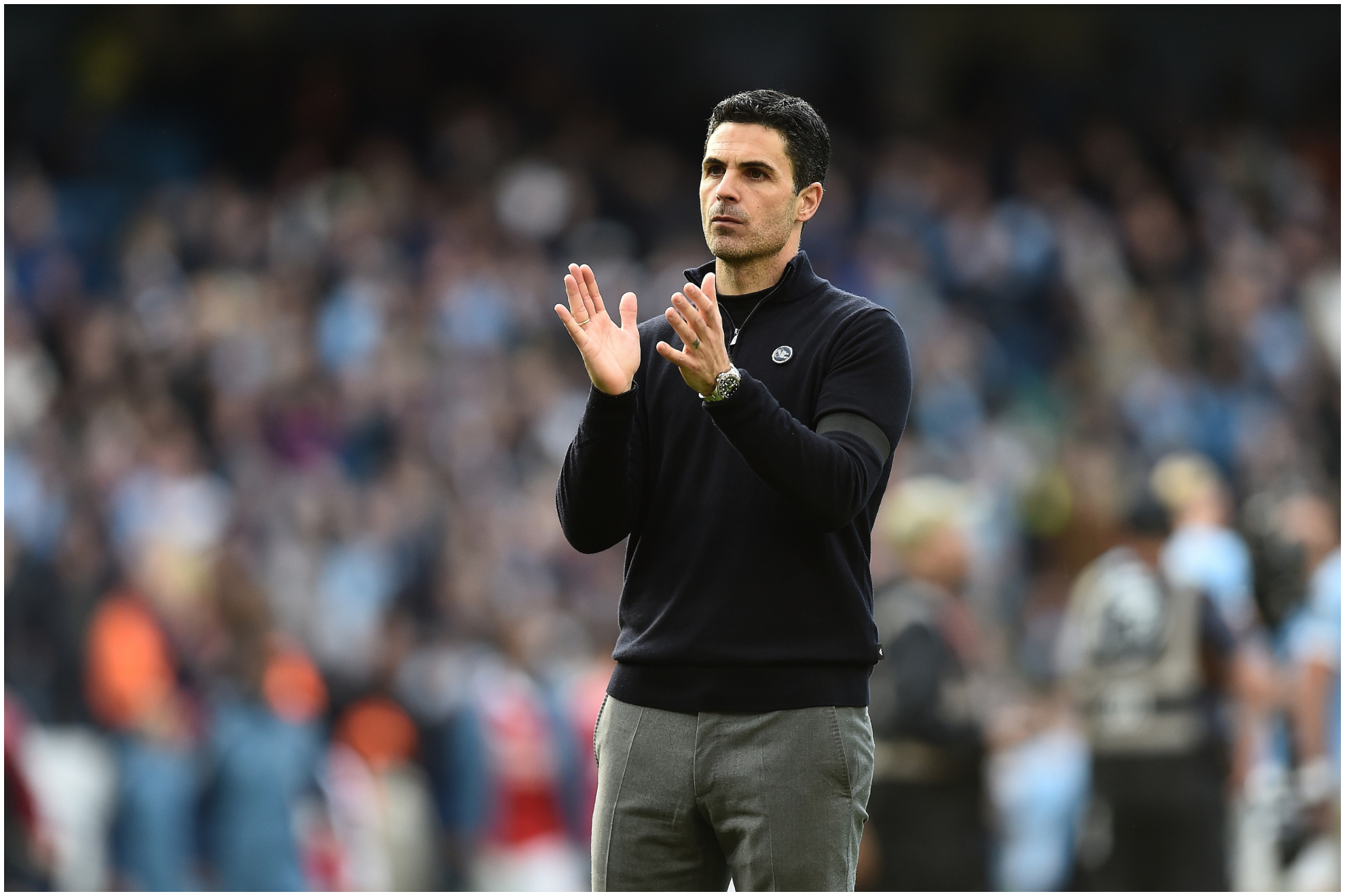 Mikel Arteta, con el Arsenal.