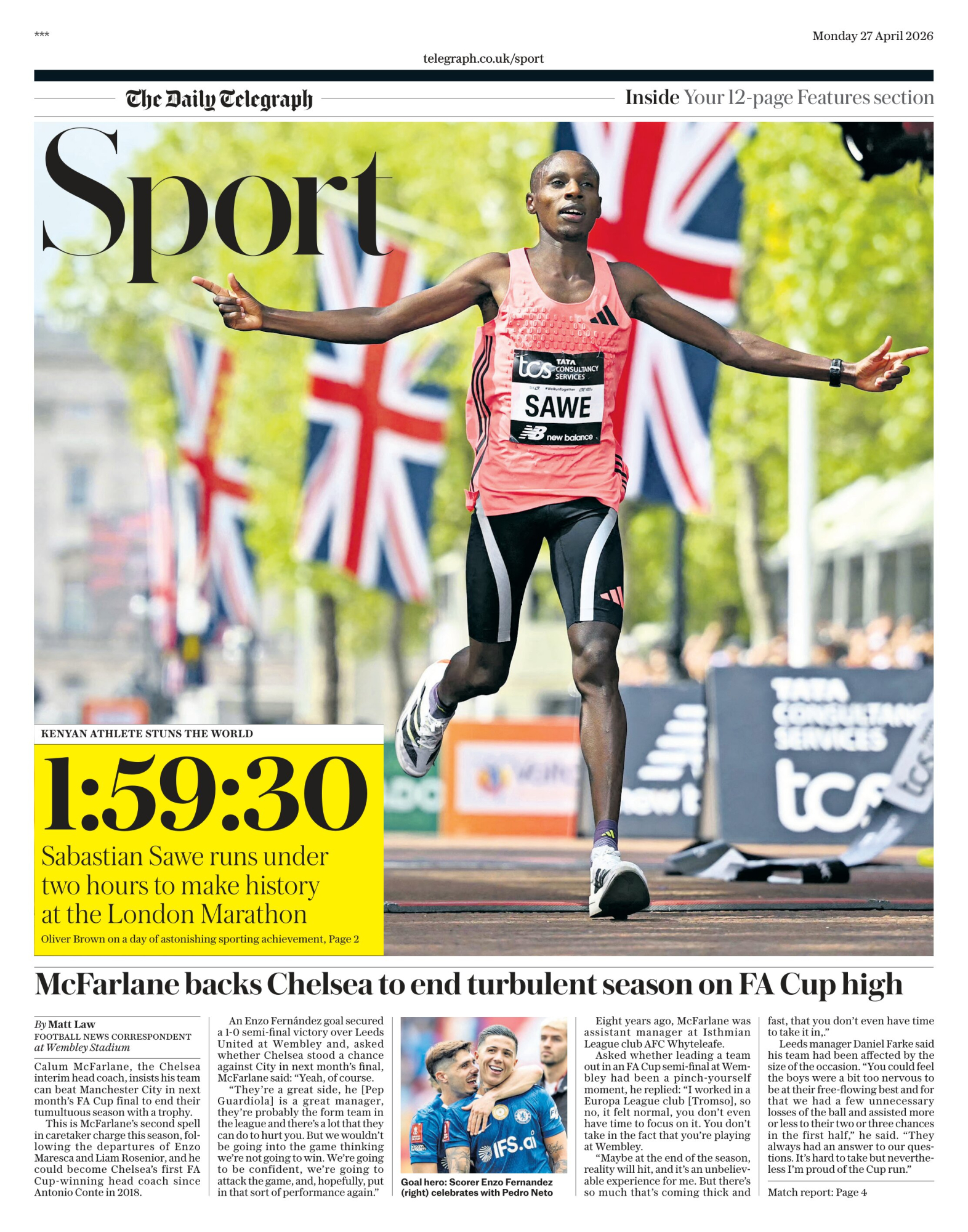Las portadas del día