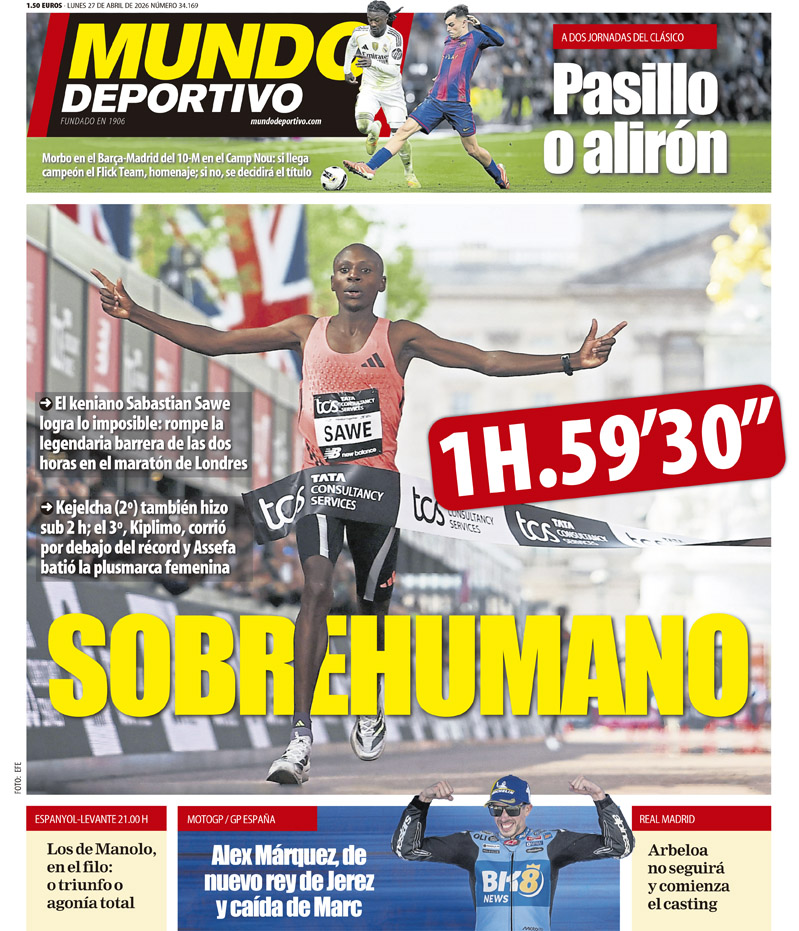 Las portadas del día