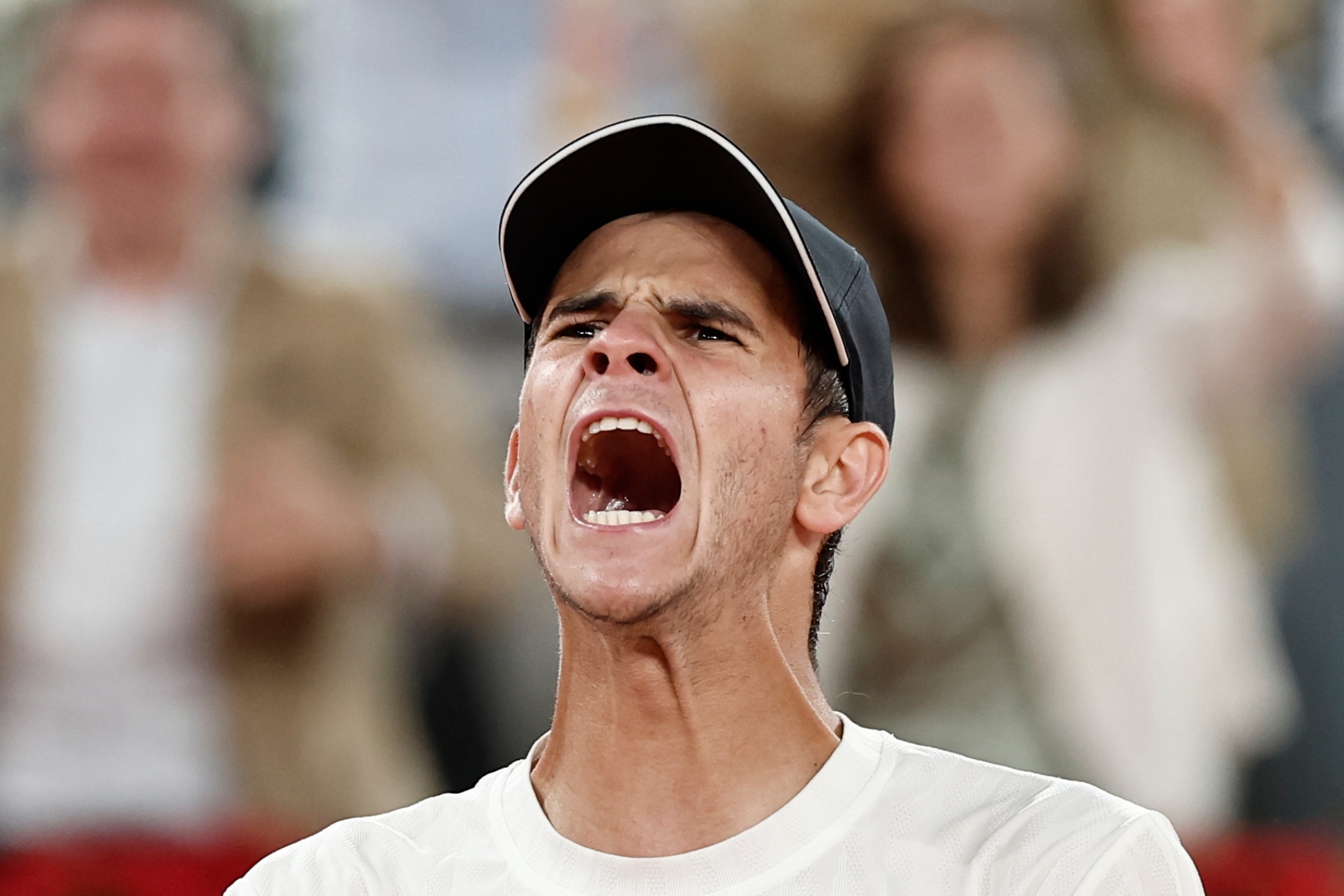 Jódar grita de alegría.