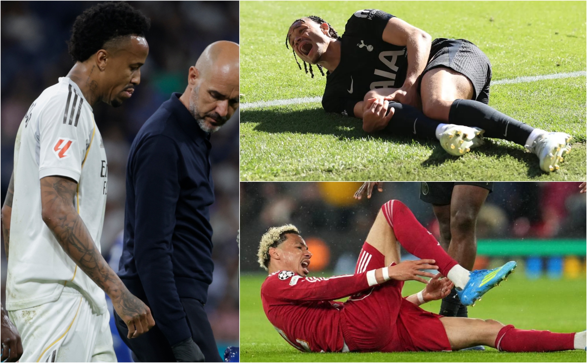 Militao, Simons y Ekitike