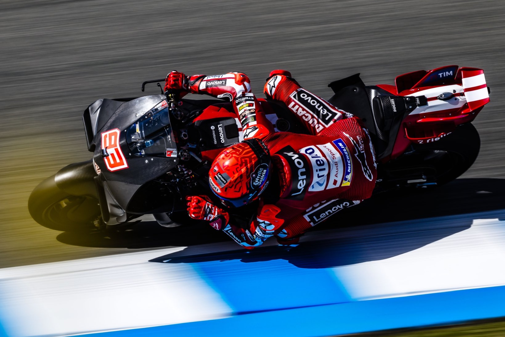 Marc Márquez, en el test de Jerez.