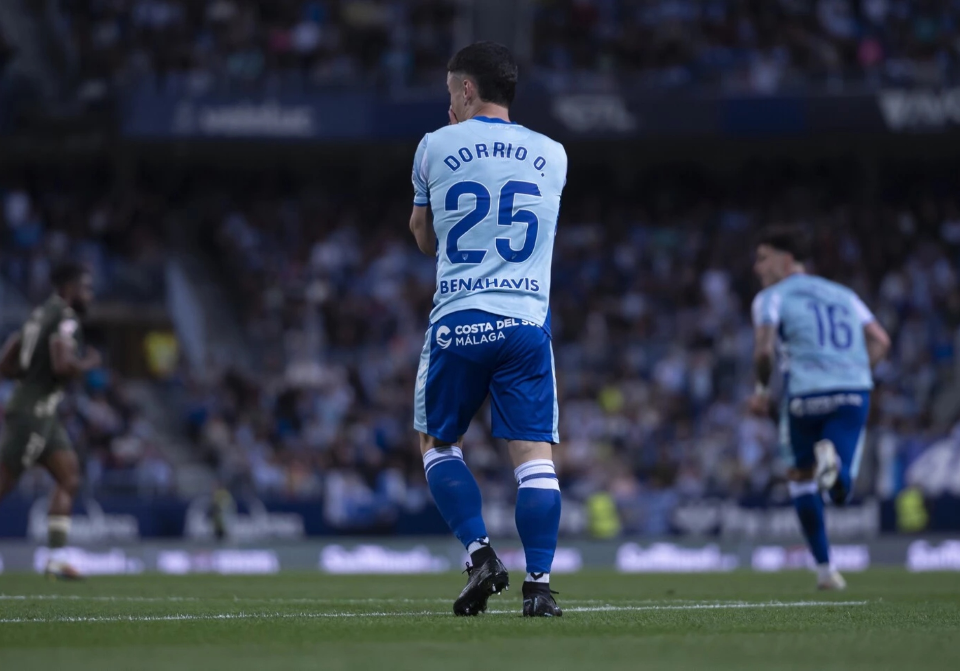 Dorrio, en un partido.