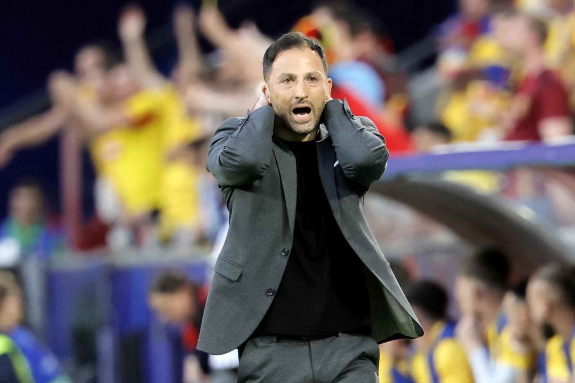 Domenico Tedesco, con Bélgica.