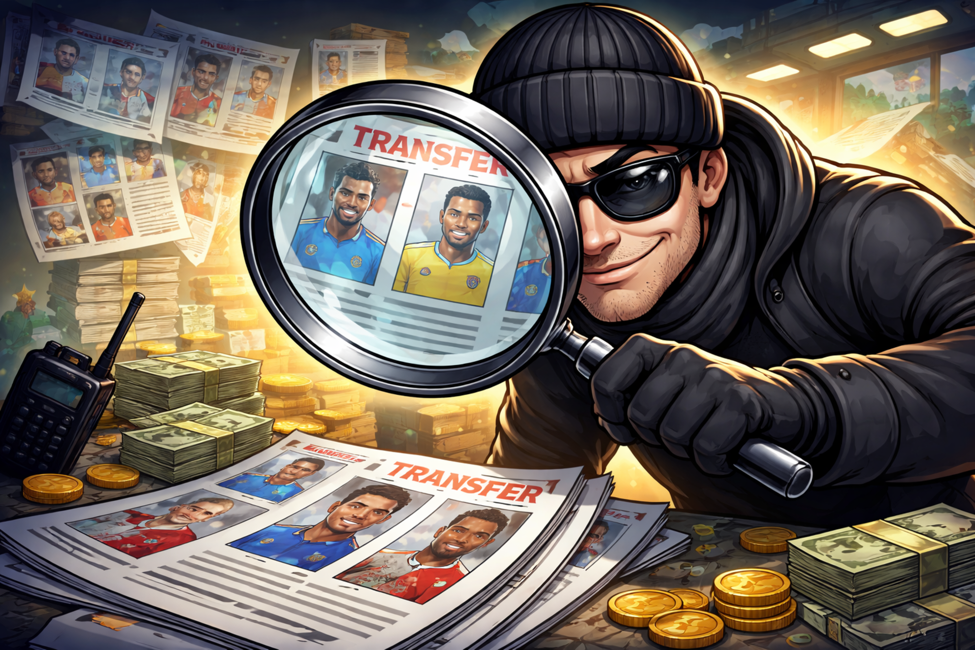 La lupa es como la llave maestra para encontrar buenos fichajes.