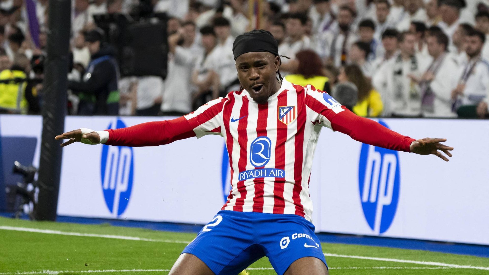 El nigeriano, listo para recibir al Arsenal, compareció ante los medios de comunicación