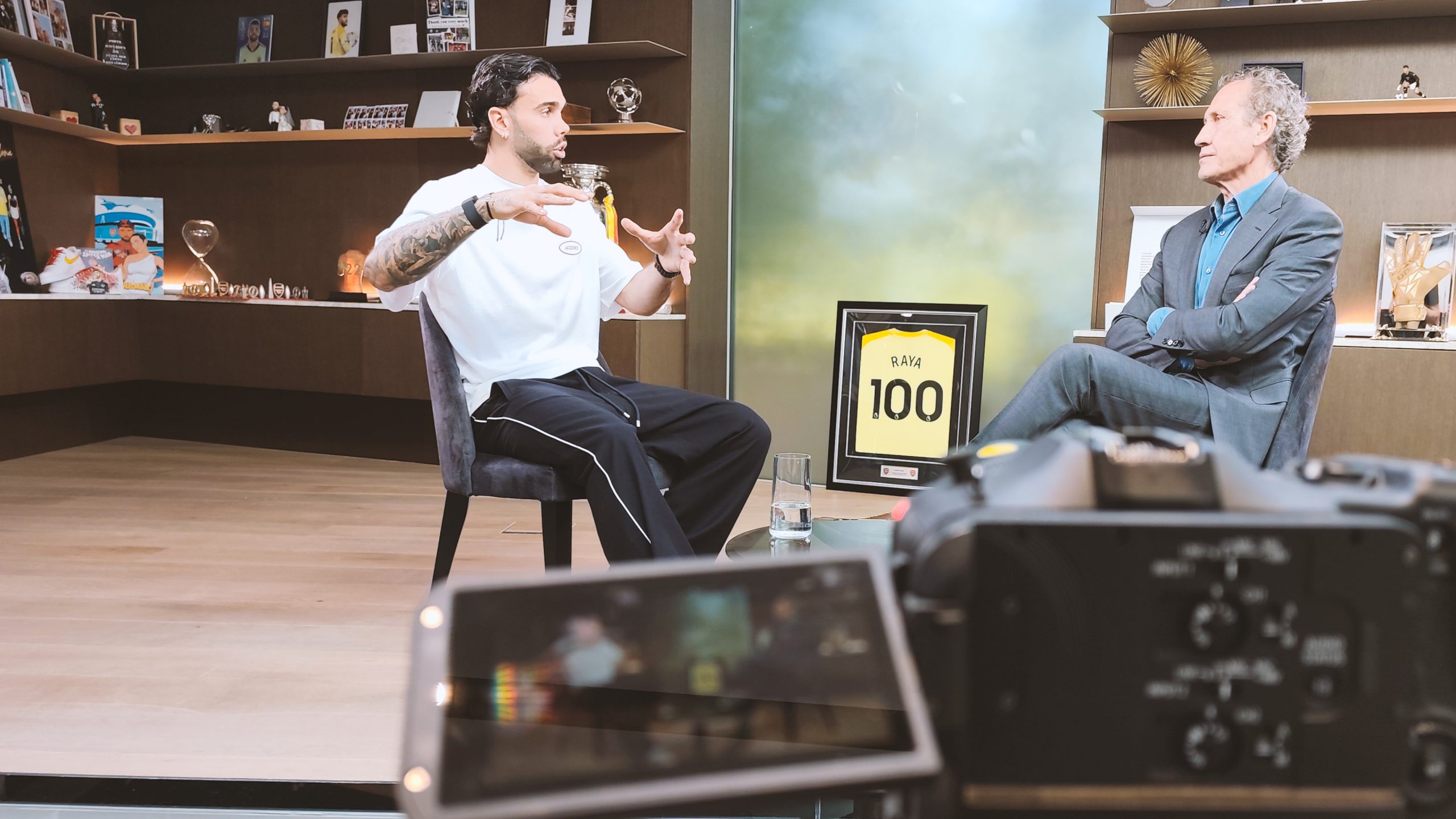 David Raya to Valdano: "If I had stayed in Spain I would be working in the family trade"