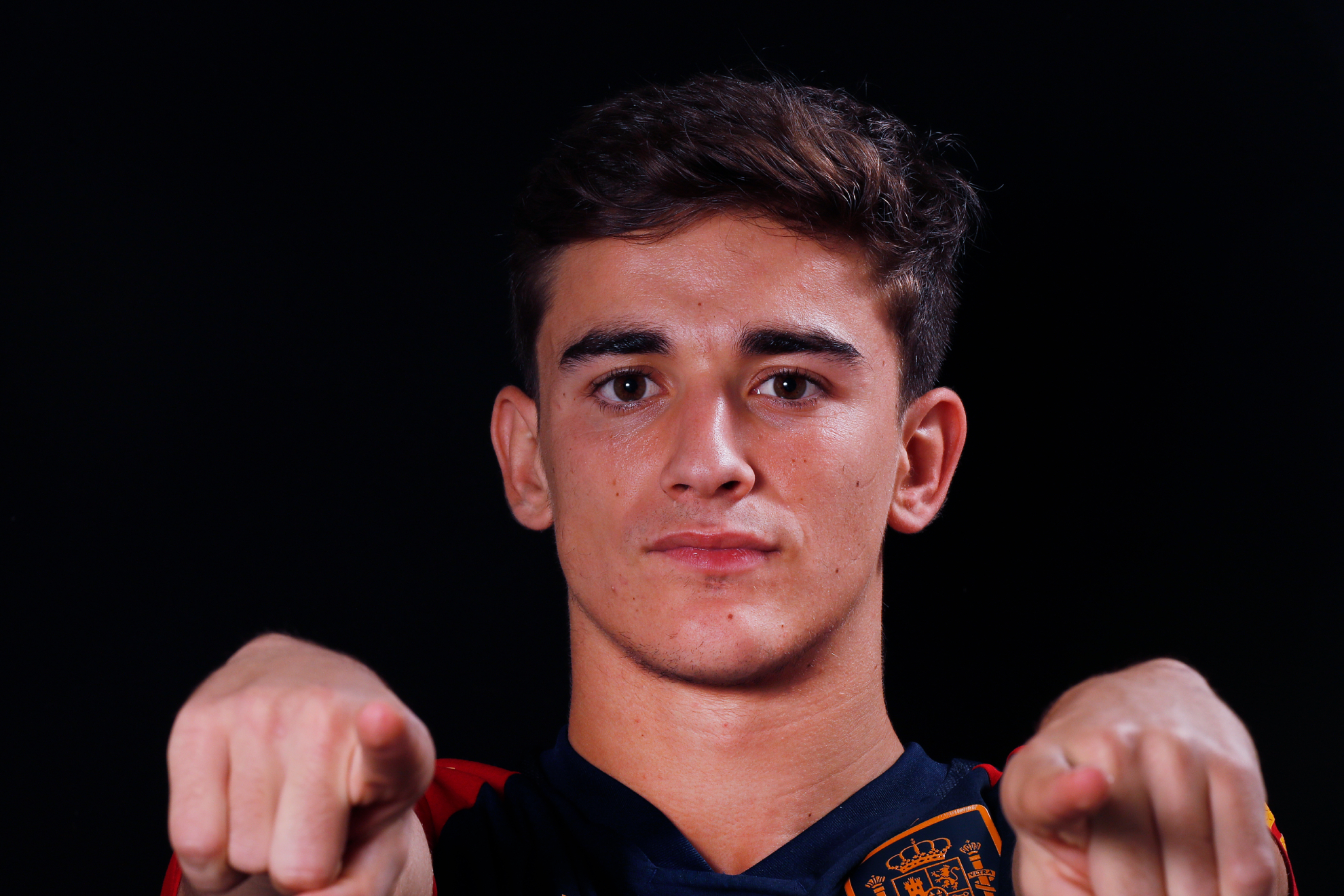 Gavi, durante el Mundial de Qatar