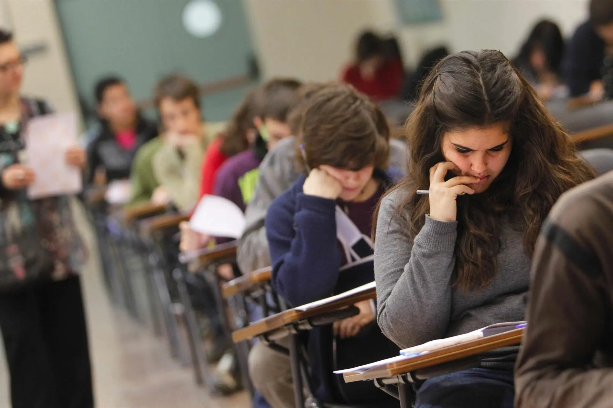 Alumnos de los institutos catalanes