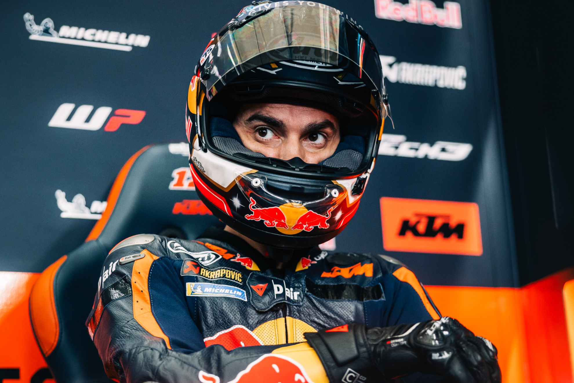 Dani Pedrosa, durante el reciente test oficial de MotoGP en Jerez.