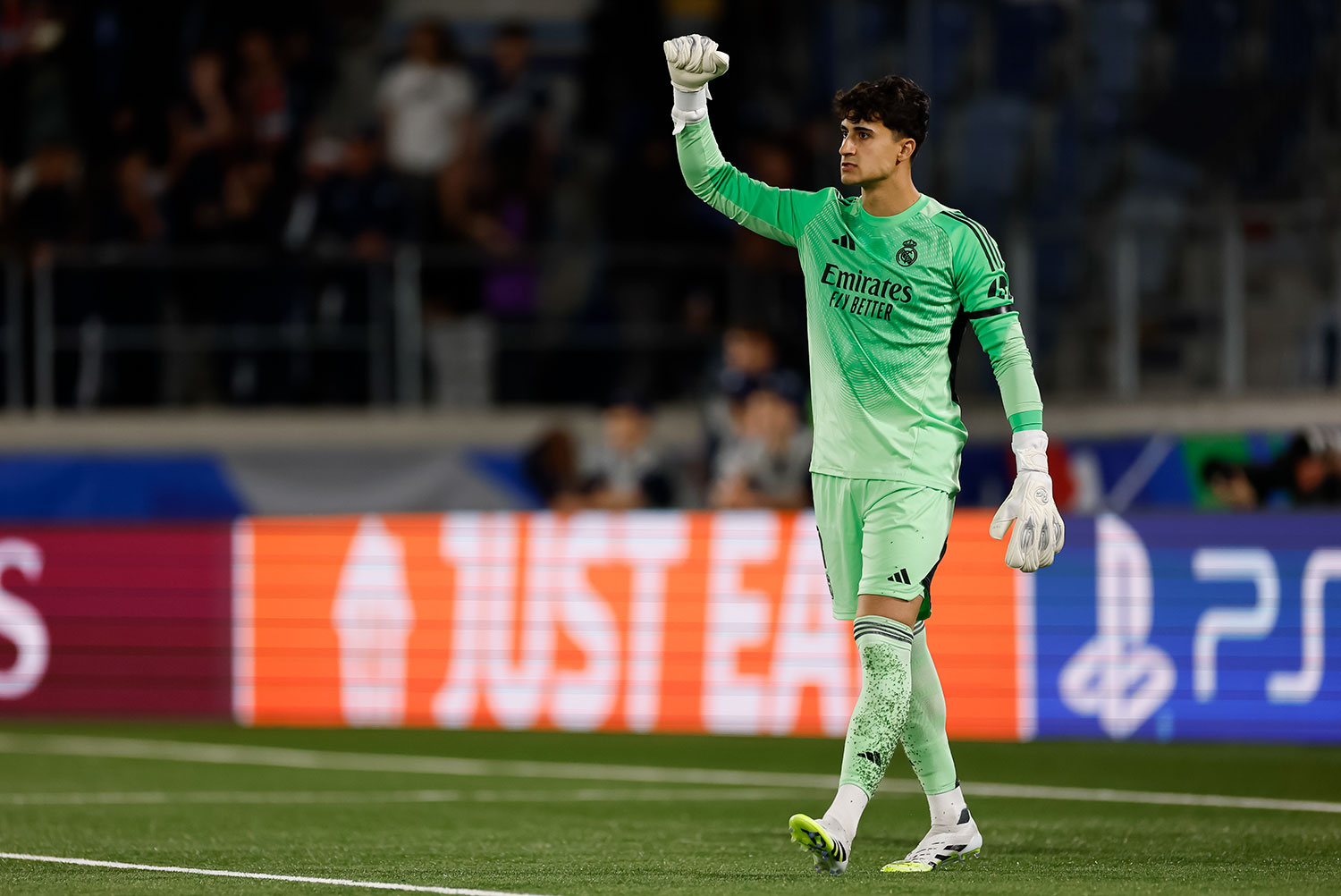 Javi Navarro, héroe del Real Madrid en la Youth League.