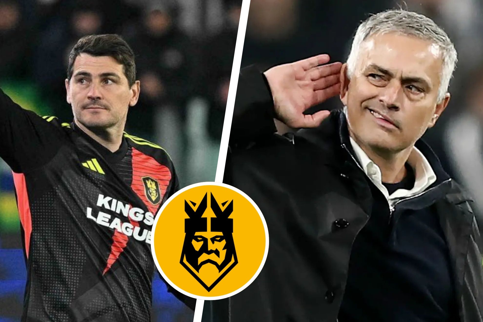 Iker Casillas y José Mourinho