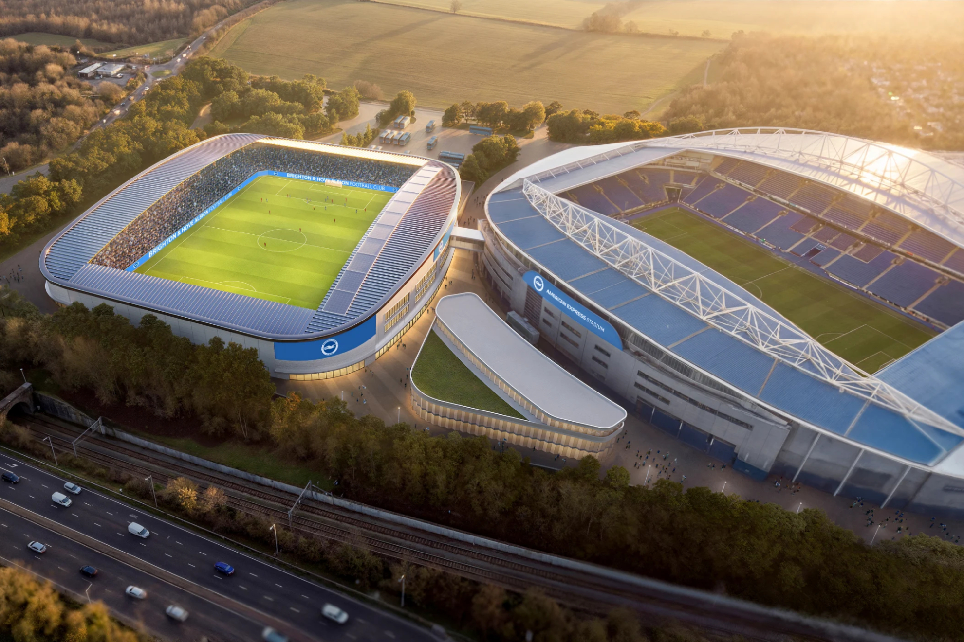 El nuevo estadio del Brighton