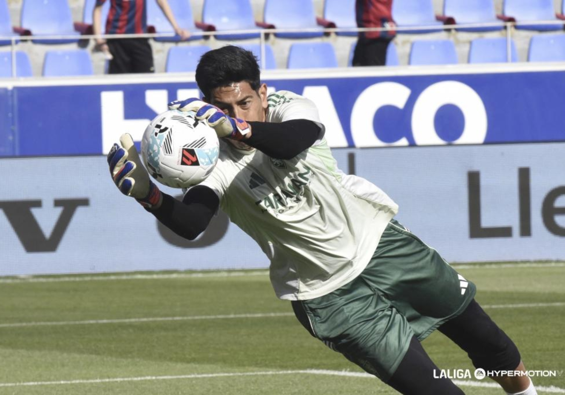 Andrada, en un entrenamiento.