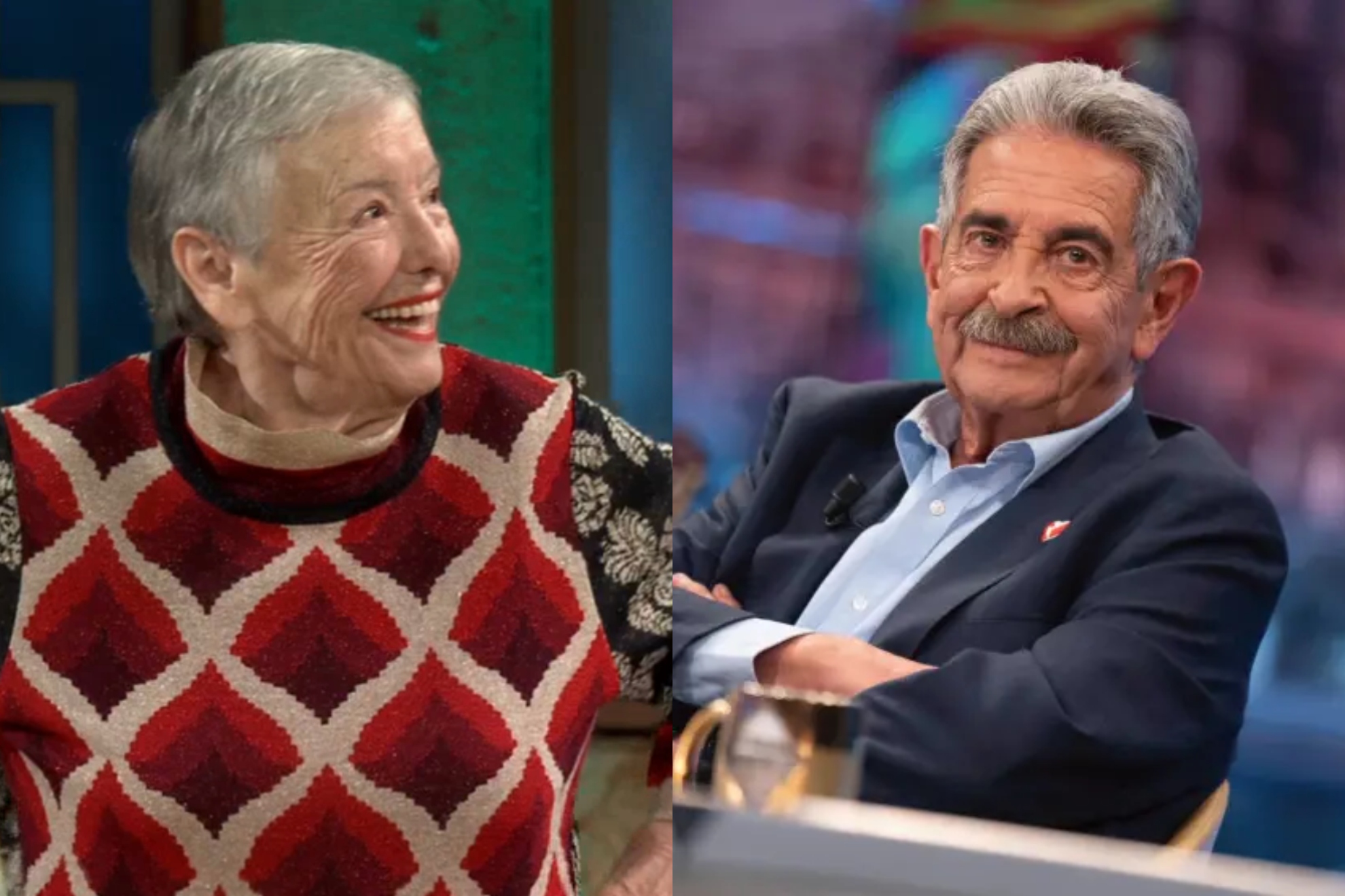 María Galiana y Miguel Ángel Revilla.