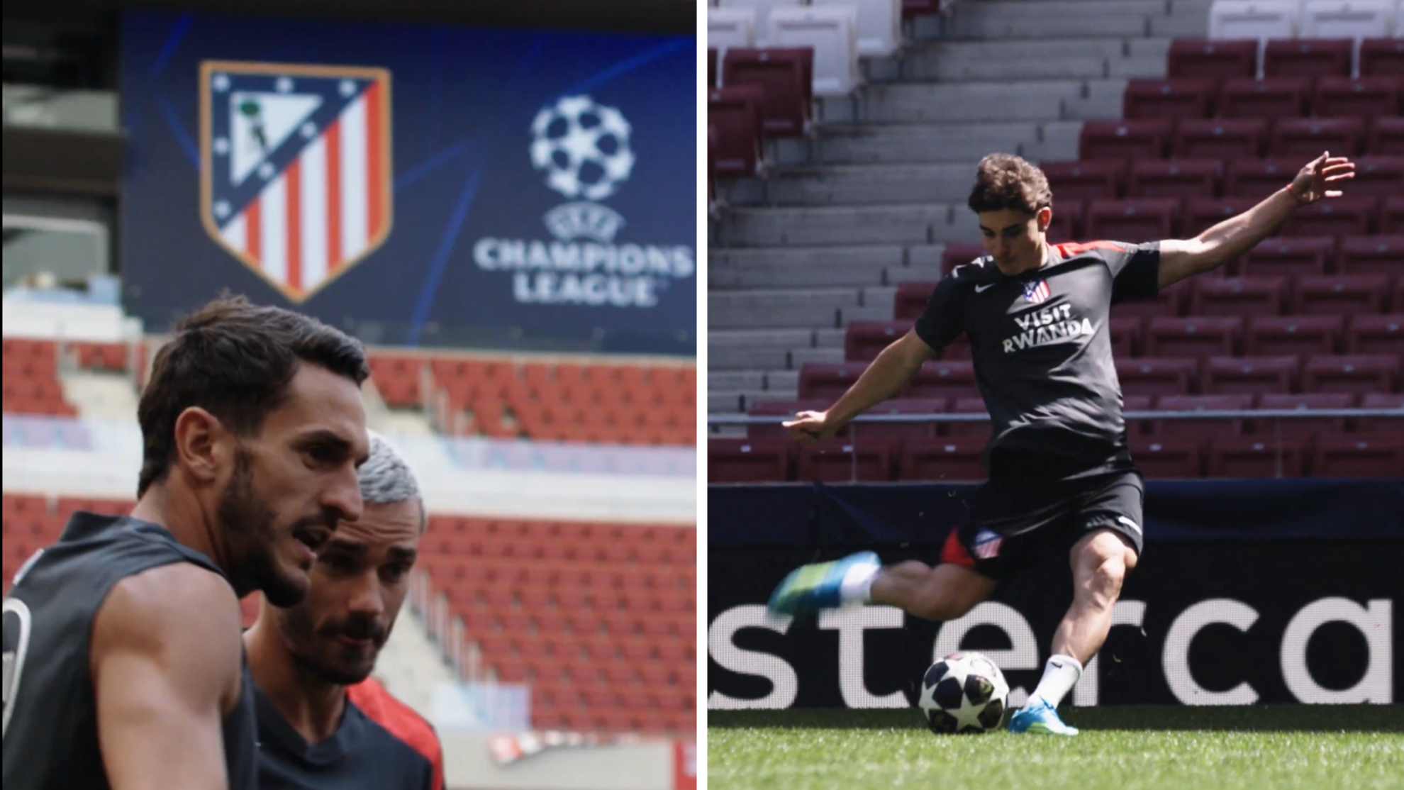 Motivación colchonera para el gran día: "Allá vamos, con toda la ilusión"