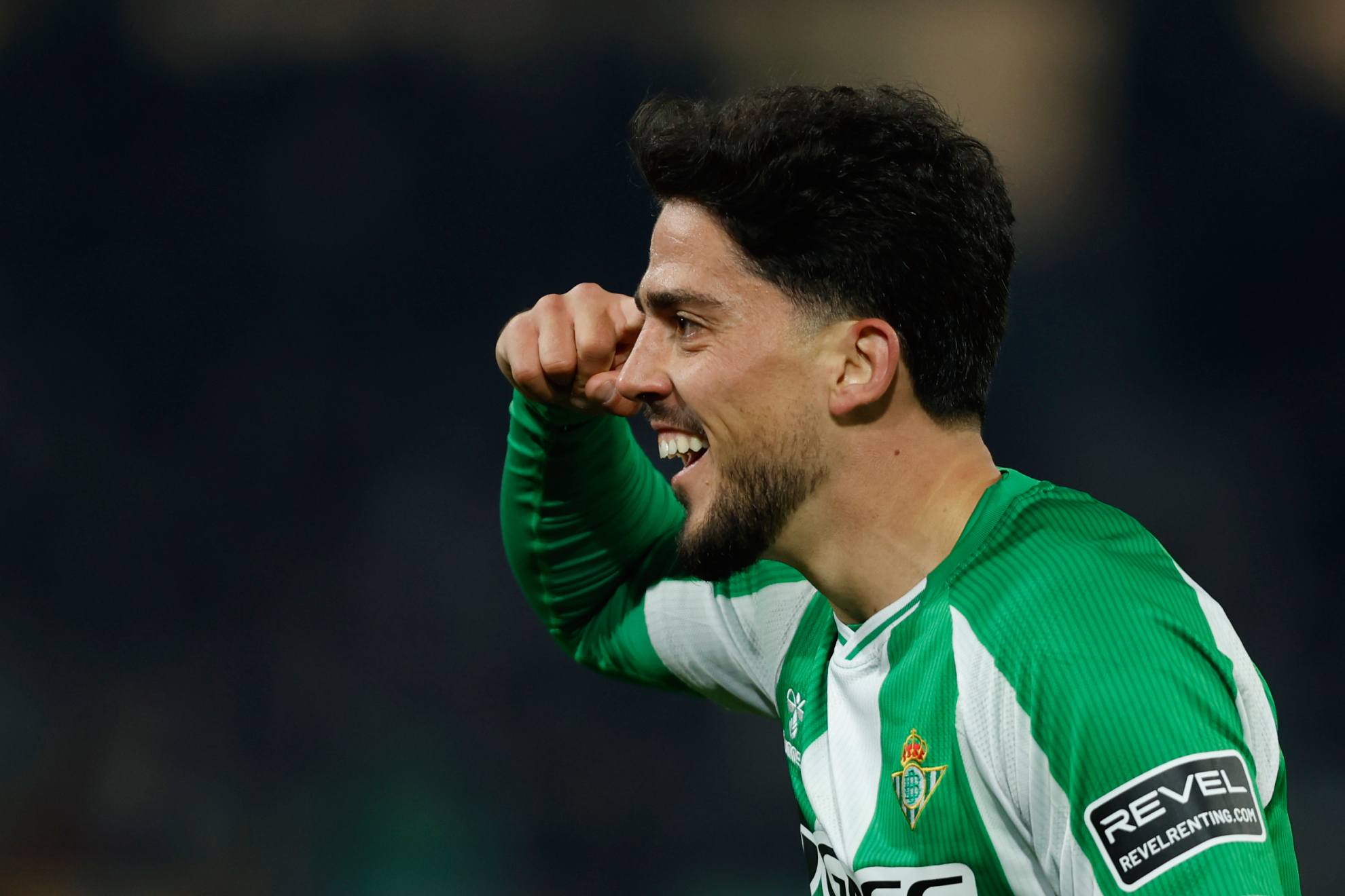 Fornals, esta temporada con el Betis