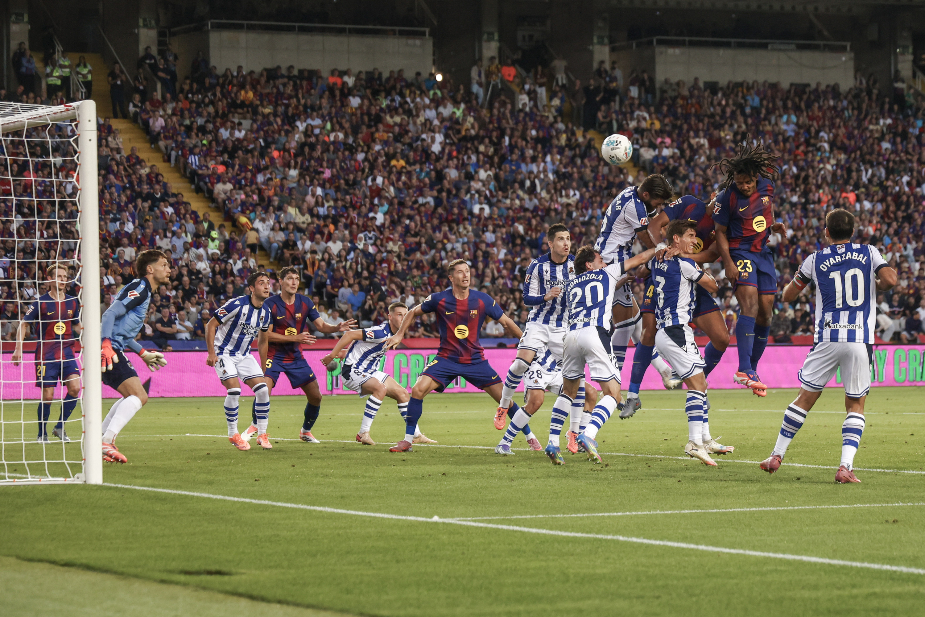 Barcelona-Real Sociedad, el que siempre marca contra el conjunto en cuyos duelos más veces marcan todos.