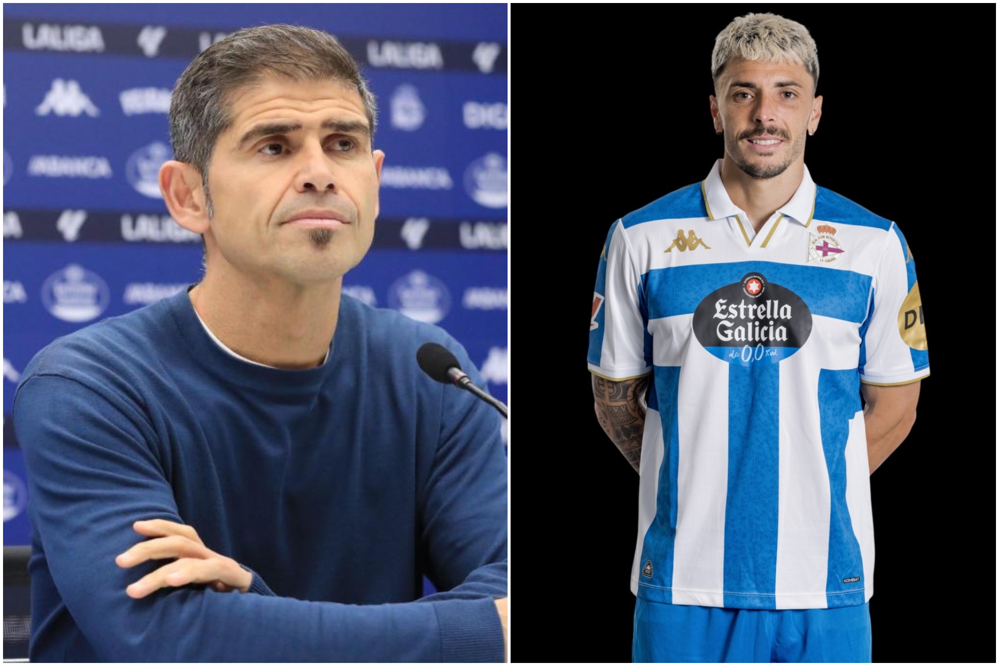 Un montaje con una imagen de Antonio Hidalgo y otra de Ximo Navarro.