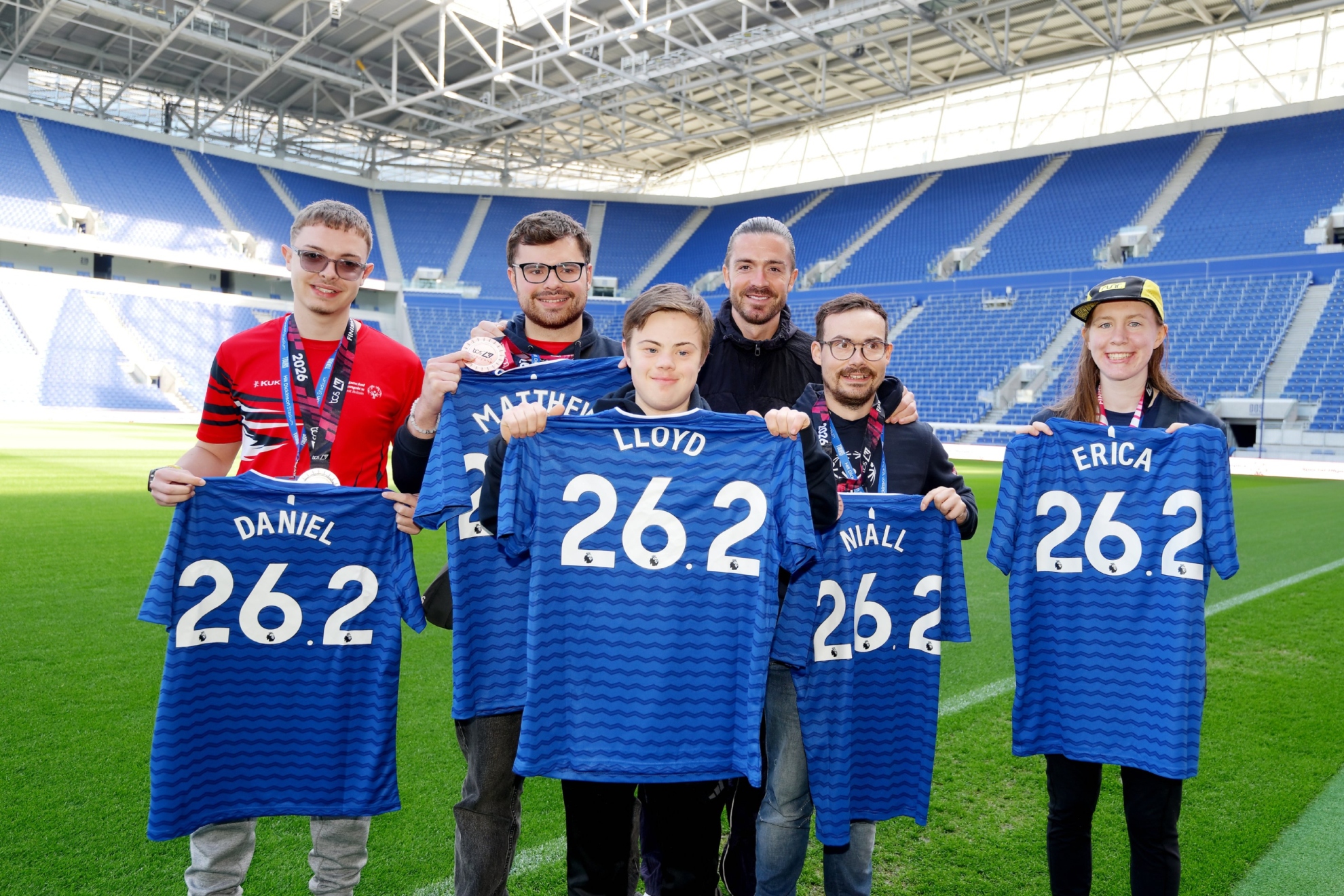 Jack Grealish, durante la presentación de
