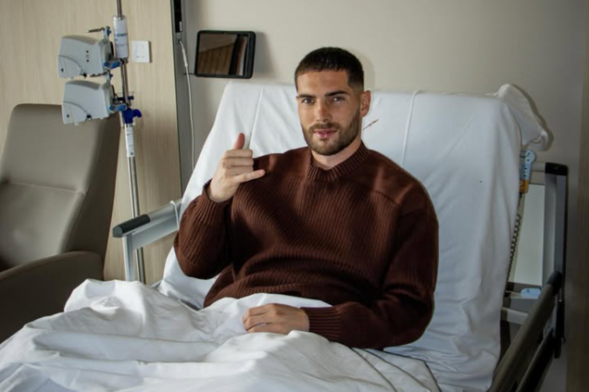 La operación de Luca Zidane ha sido un éxito.