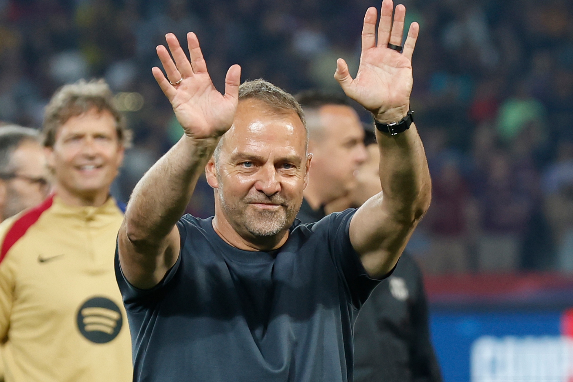 Hansi Flick, entrenador del Barcelona.