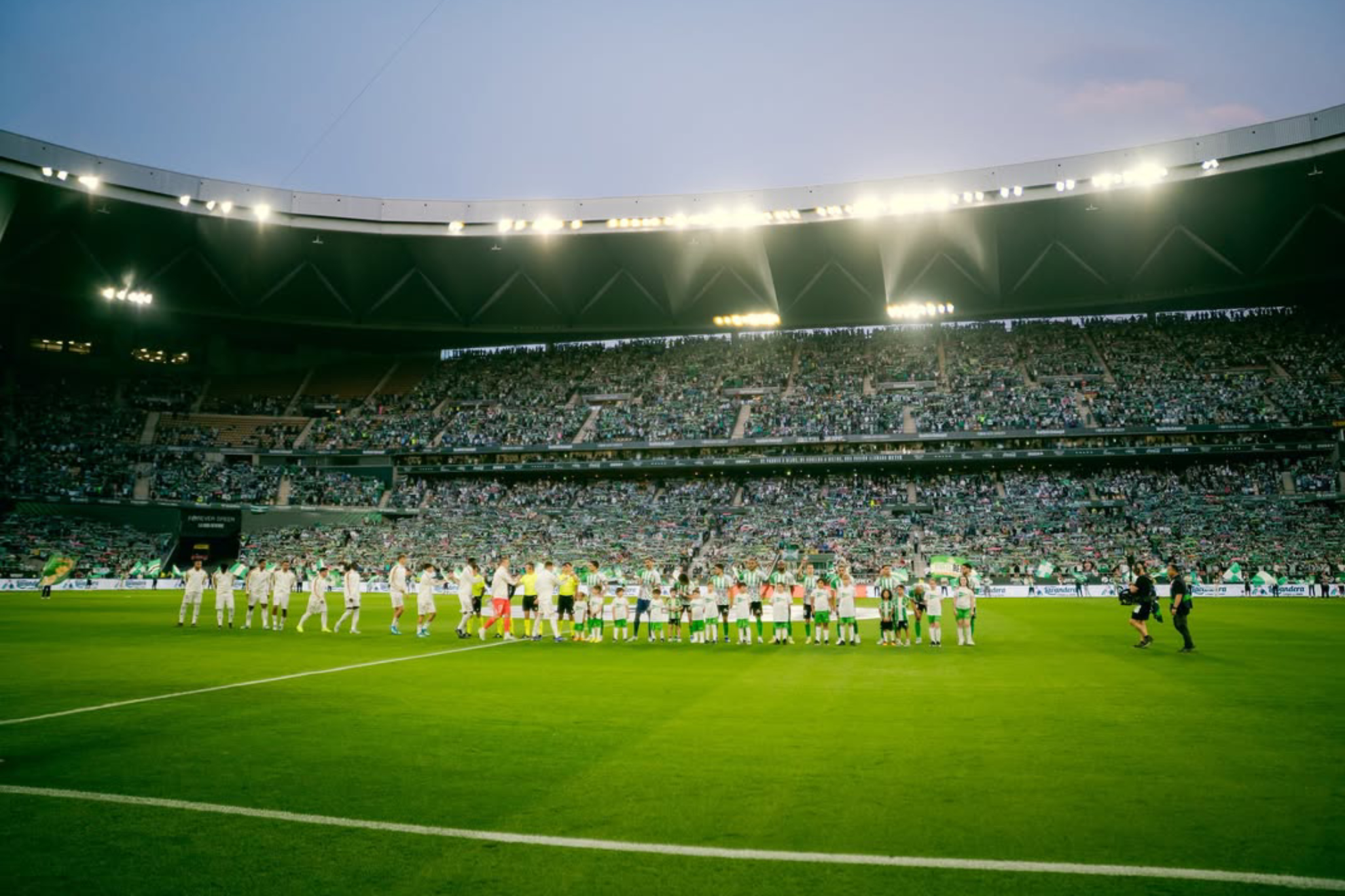 Aspecto de La Cartuja en el Betis - Rea Madrid