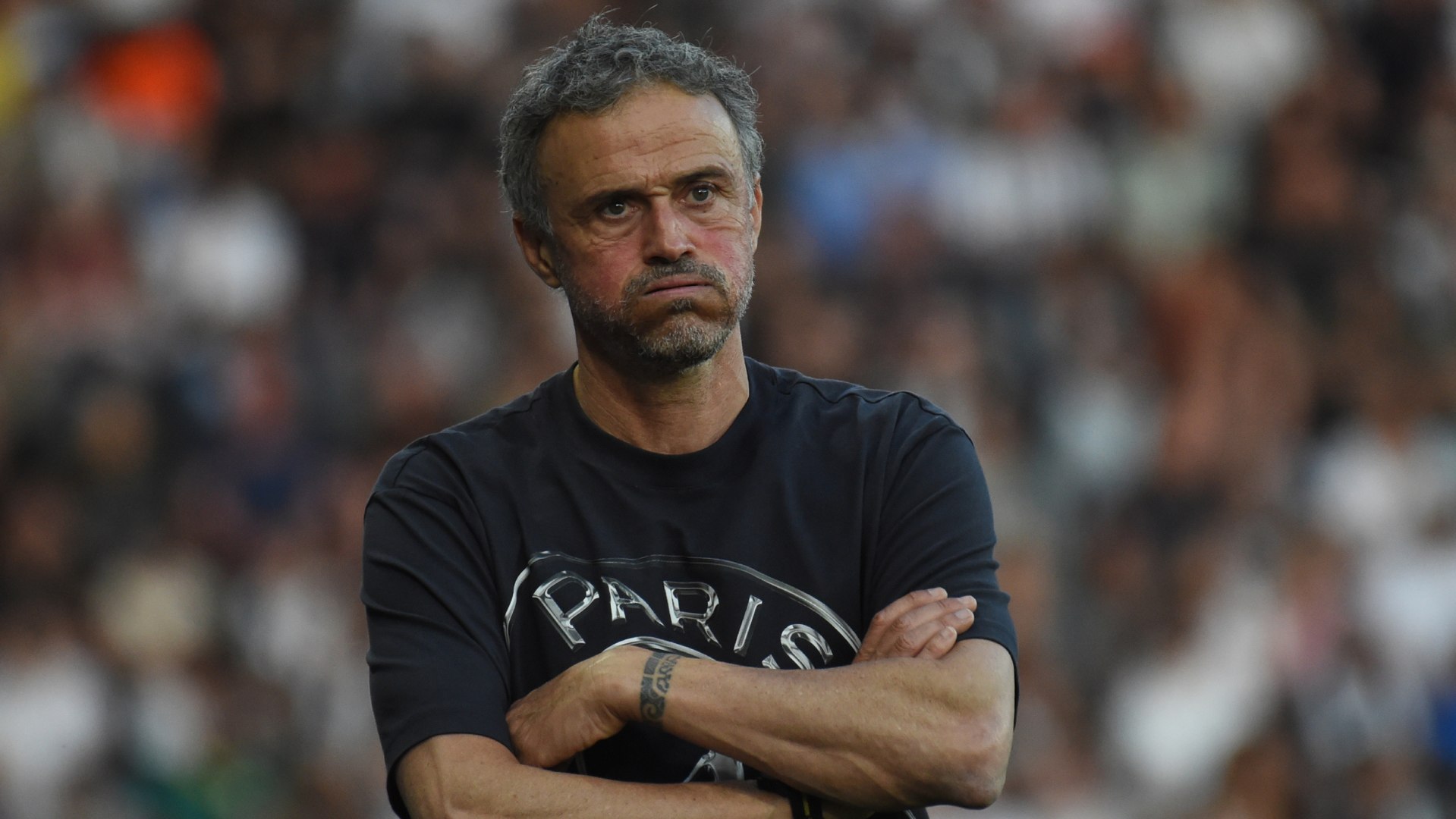 El técnico asturiano del PSG reconoció que ambos equipos demostraron qué tipo de fútbol les gusta practicar en un partido diferente y frenético: "Hay que felicitar a ambos equipos y a la afición en la grada".