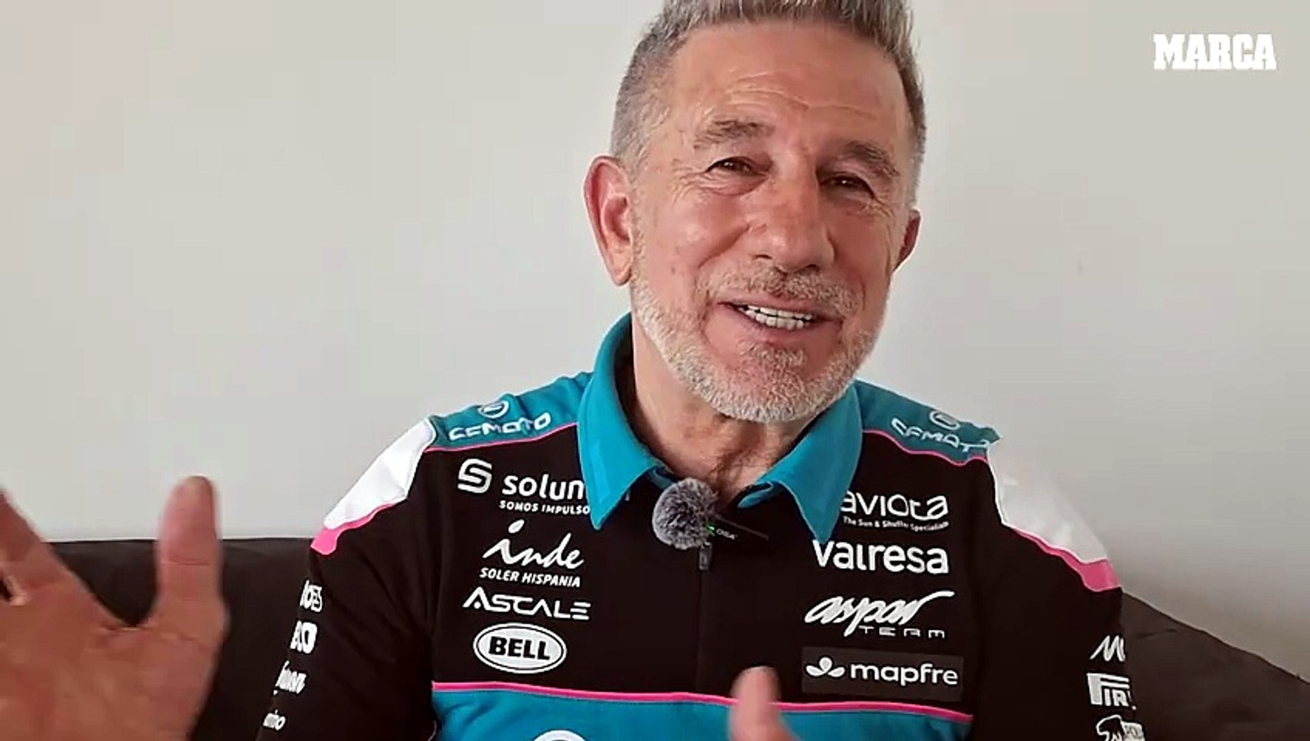 Aspar explica su proyecto a nivel global