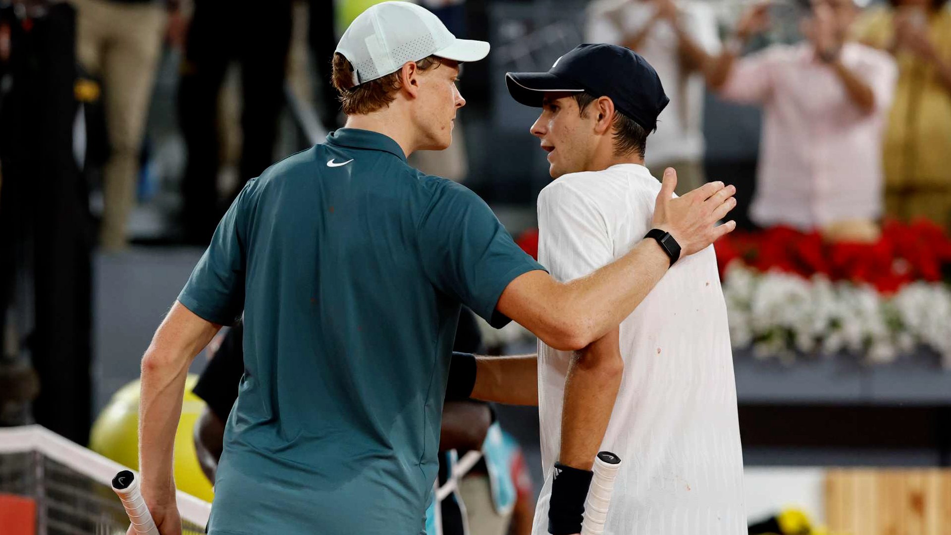 Así ganó Sinner a Jódar en el Mutua Madrid Open