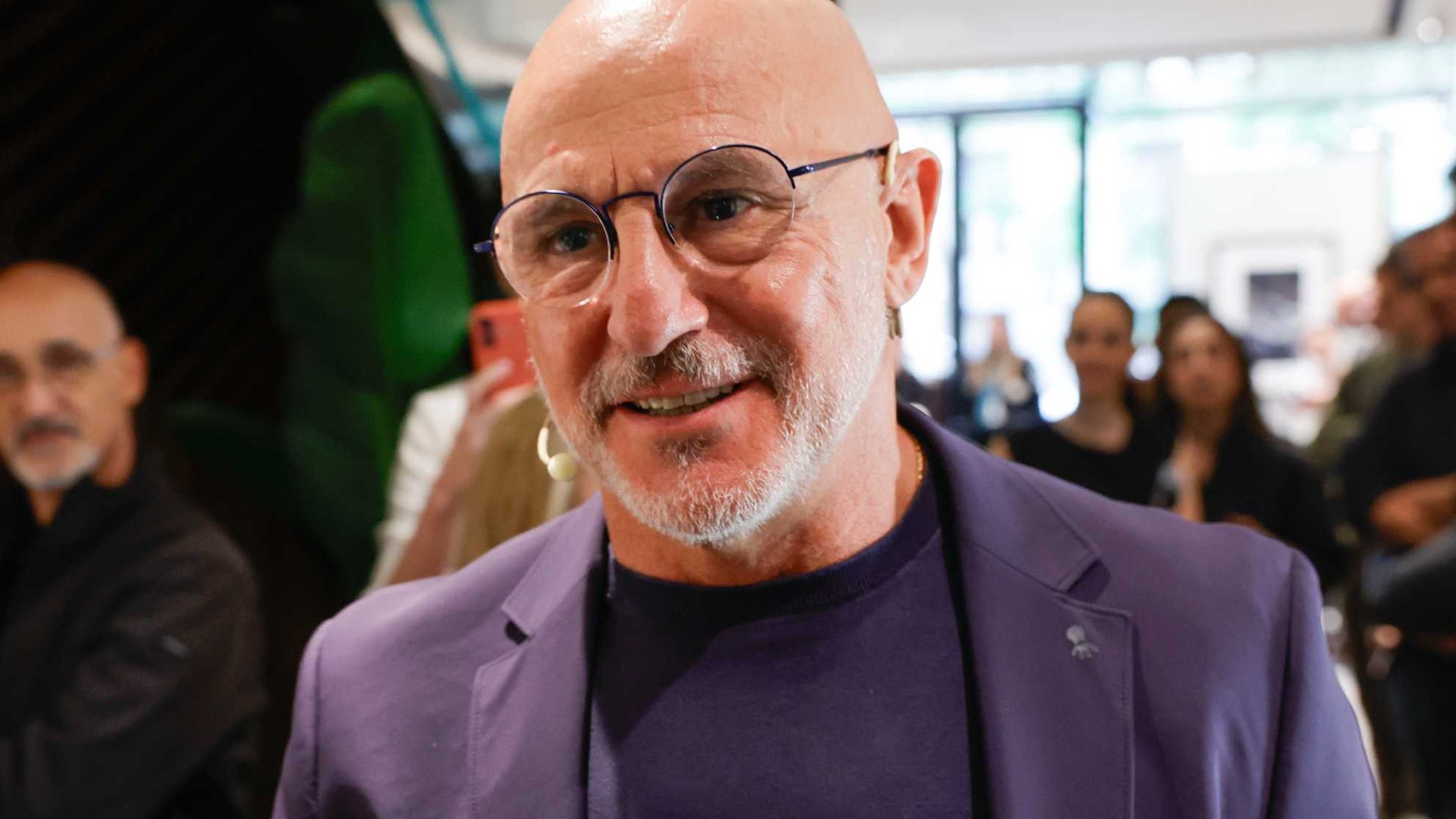 El seleccionador participó en un coloquio en la Clínica CEMTRO de Madrid.