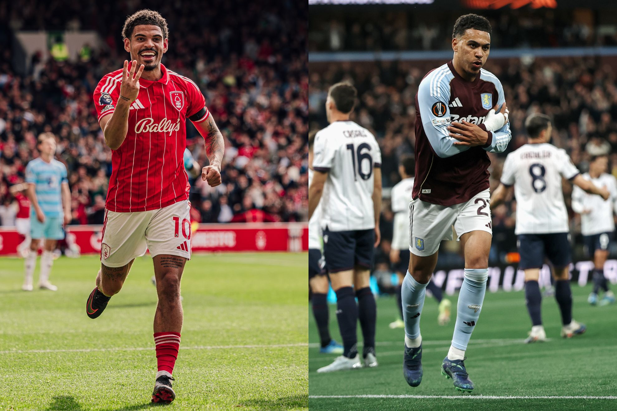 Morgan Gibbs-White y Morgan Rogers