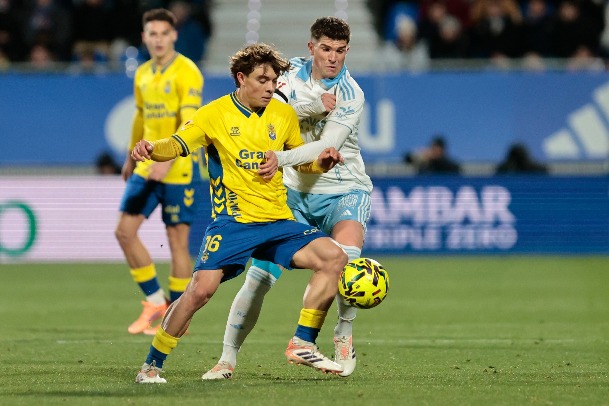 Amatucci , ante el Zaragoza.