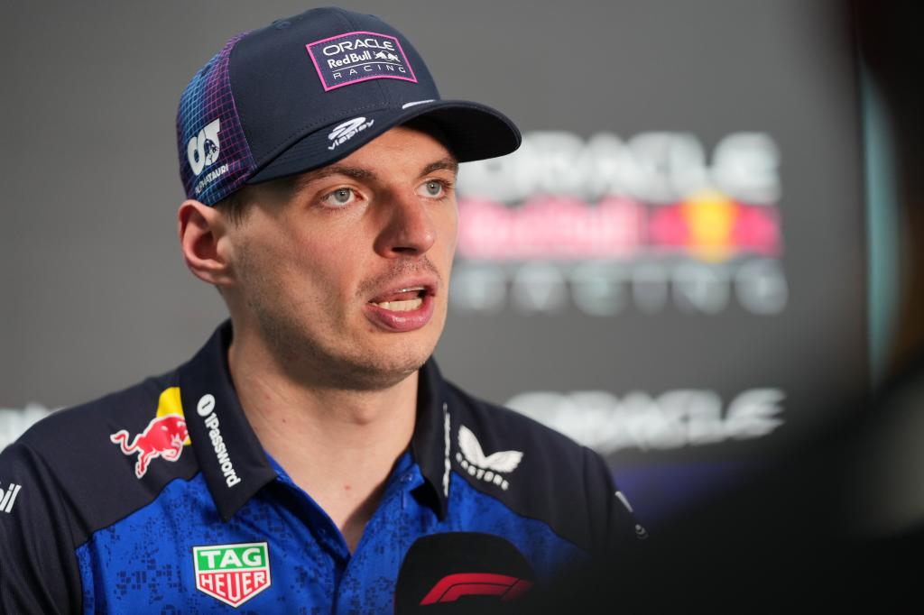 Verstappen, en el GP de Miami.
