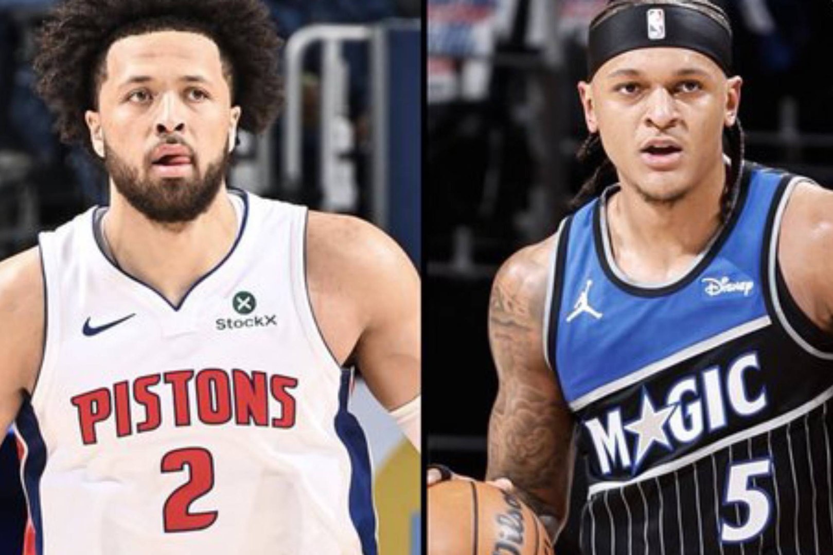 Cade Cunningham (Pistons) y Paolo Banchero (Magic) protagonizaron un duelo épico en los Playoffs NBA en el que anotaron 45 puntos cada uno.