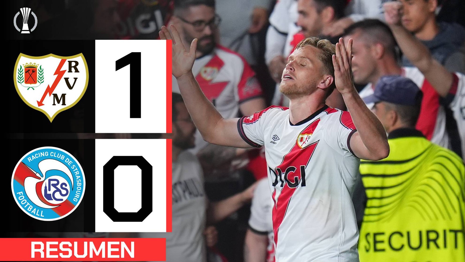 Un gol de Alemao alimenta el sueño del Rayo Vallecano en Europa