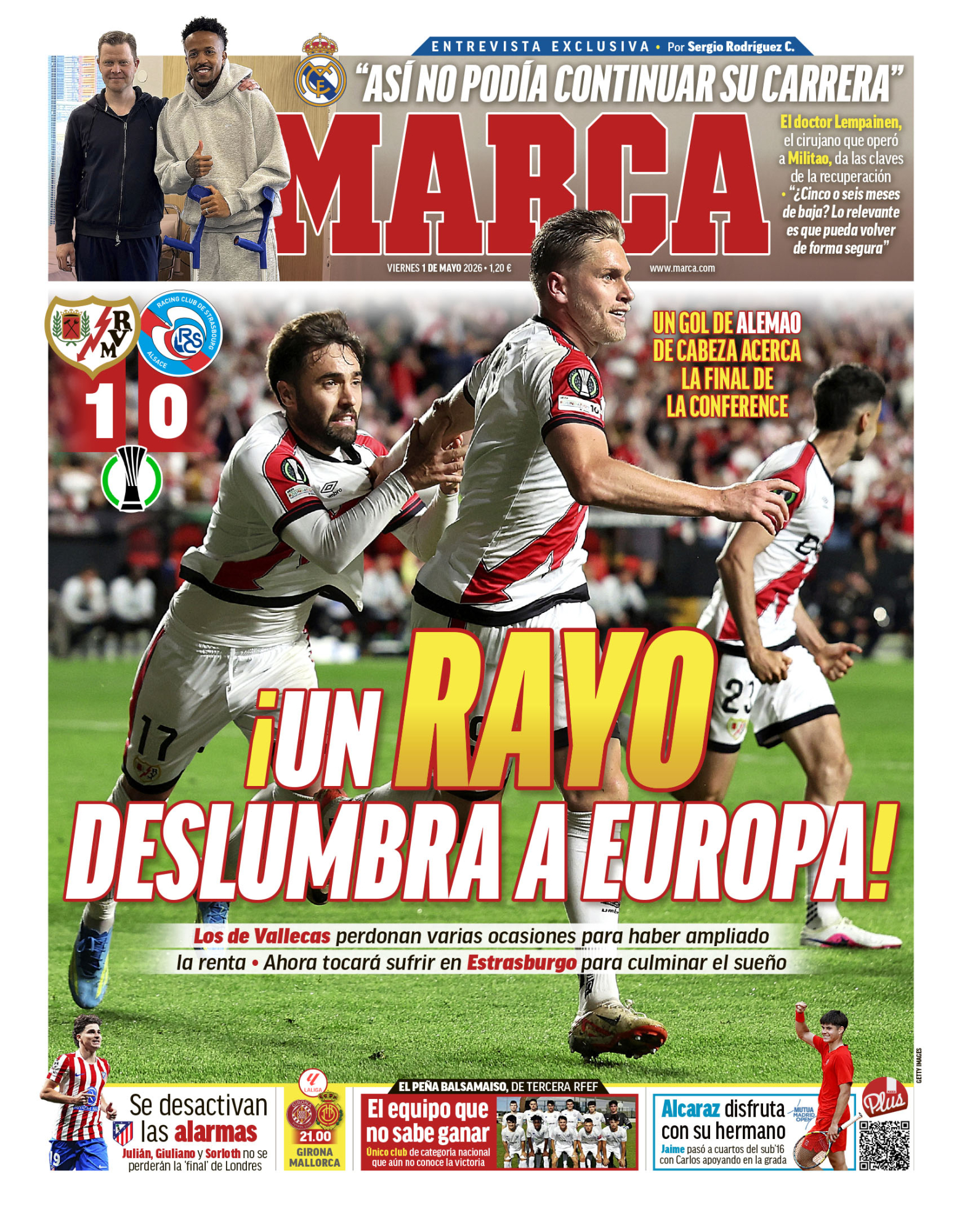 Las portadas del día