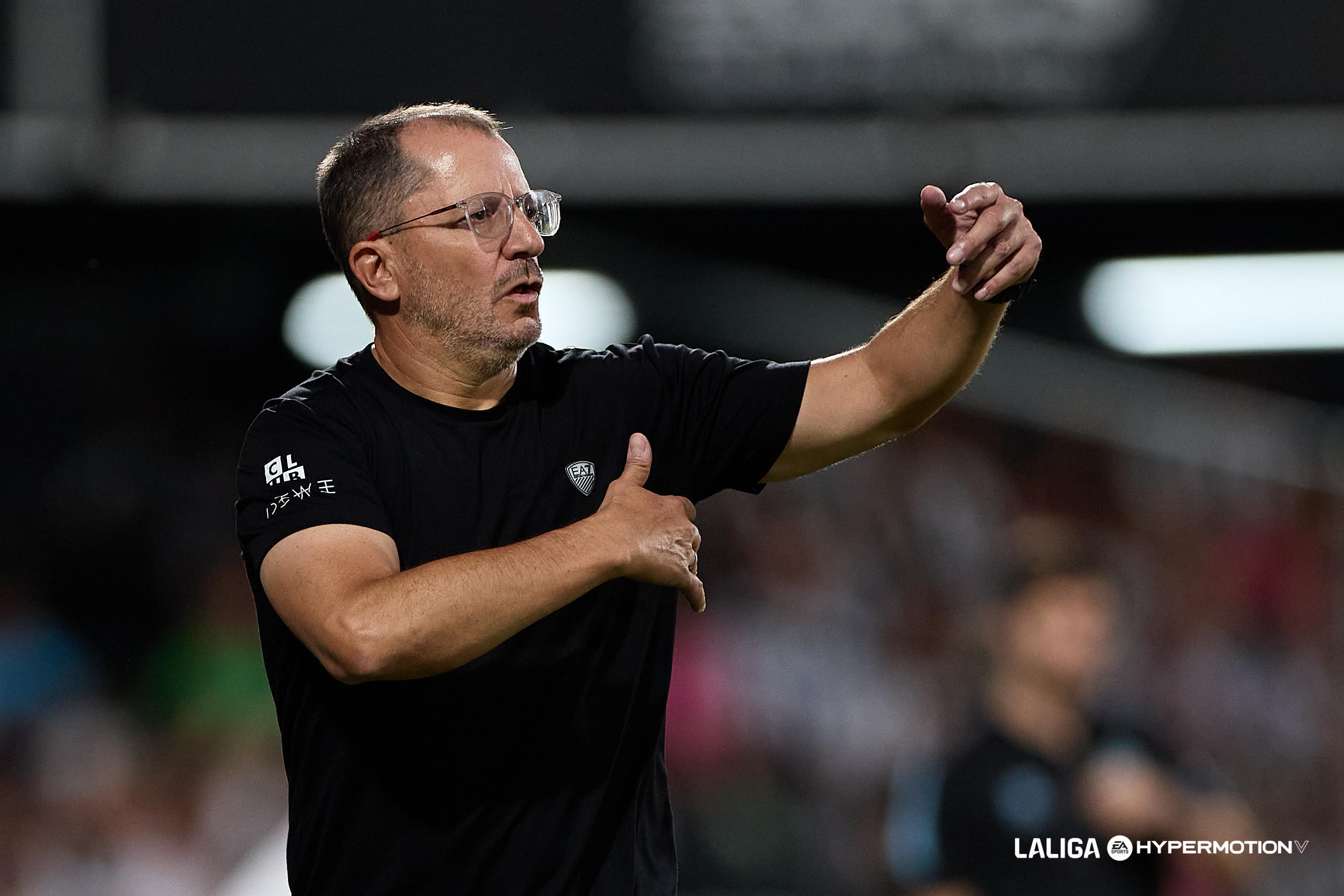 José Juan Romero, durante un encuentro.