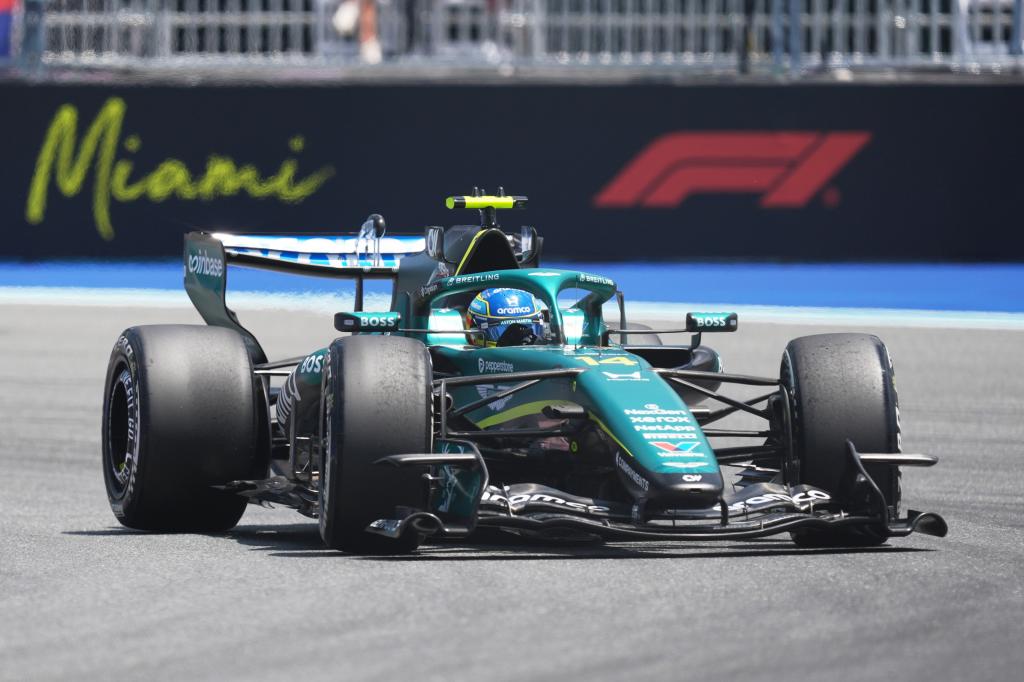 Alonso, en una de las esquinas de Miami.