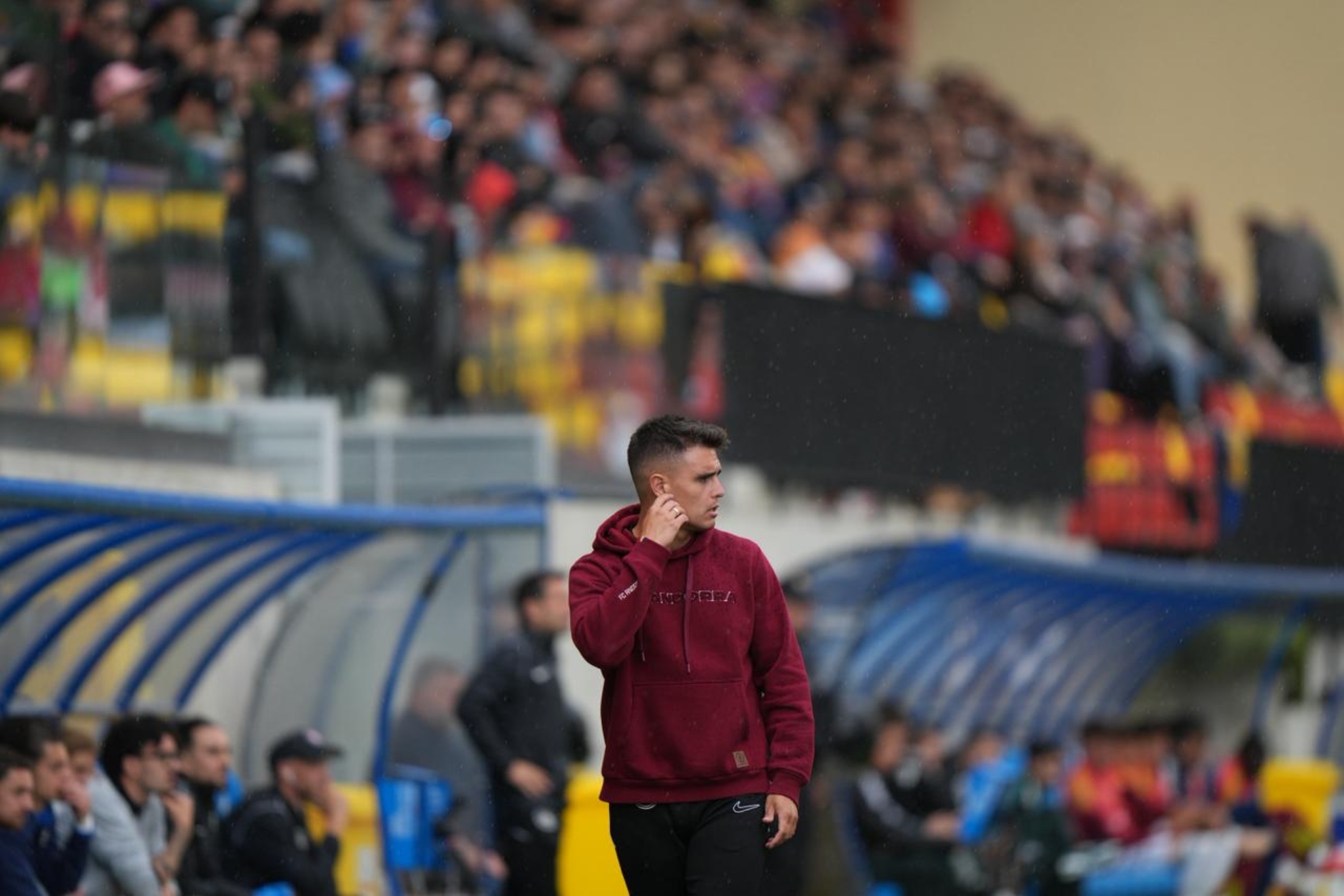 Carles Manso, en un partido.