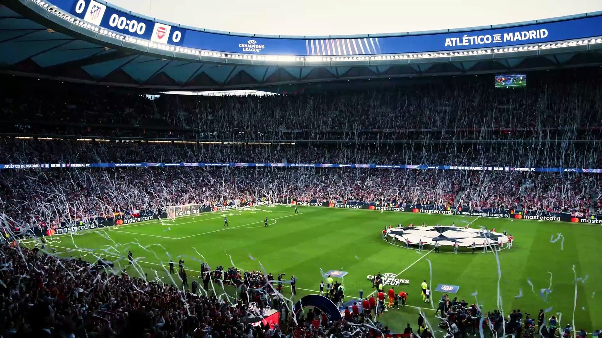 El club rojiblanco revive el primer partido de las semifinales de Champions en sus redes sociales