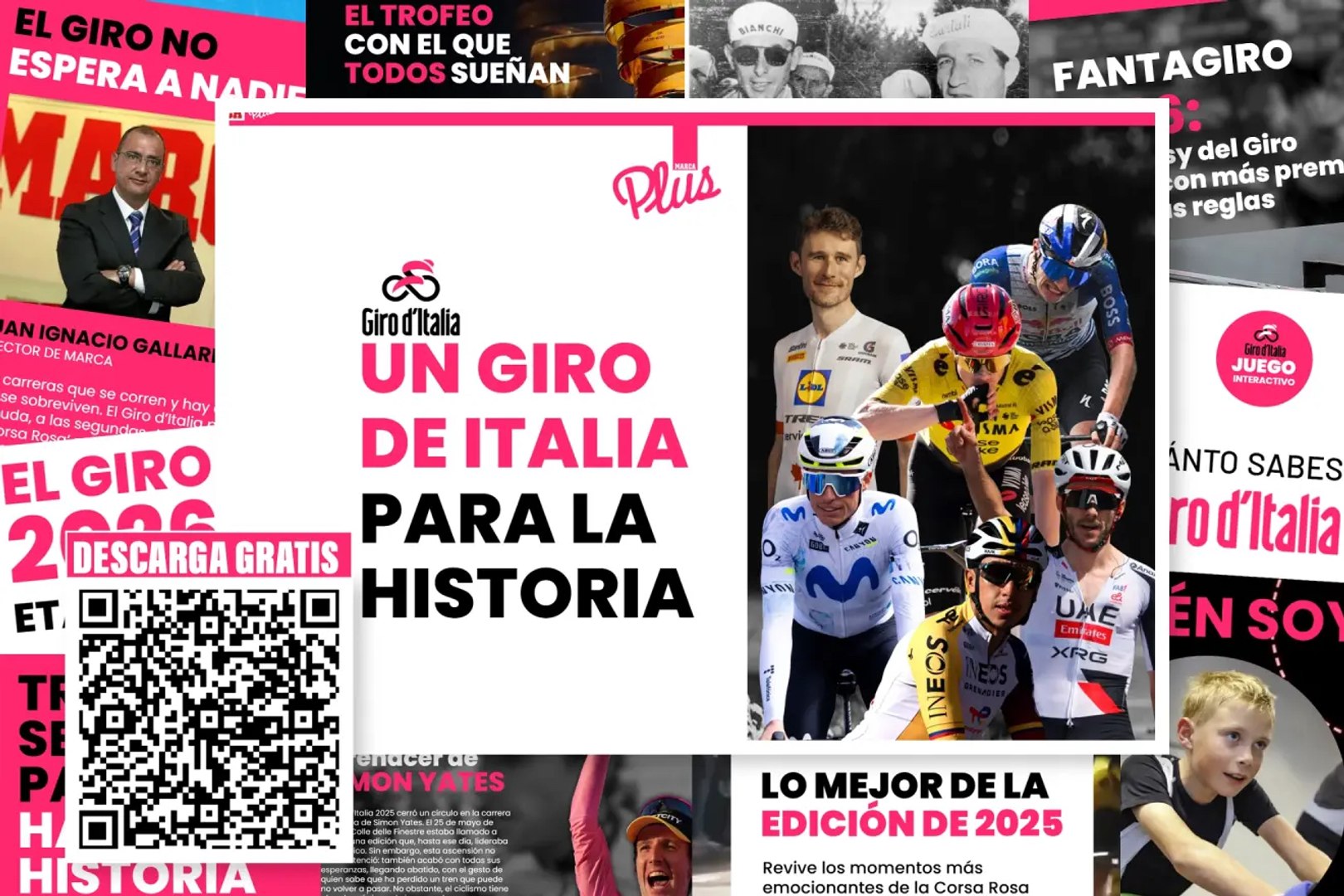 Ya disponible el MARCA Plus Giro de Italia 2026, revista oficial de la ‘Corsa Rosa’