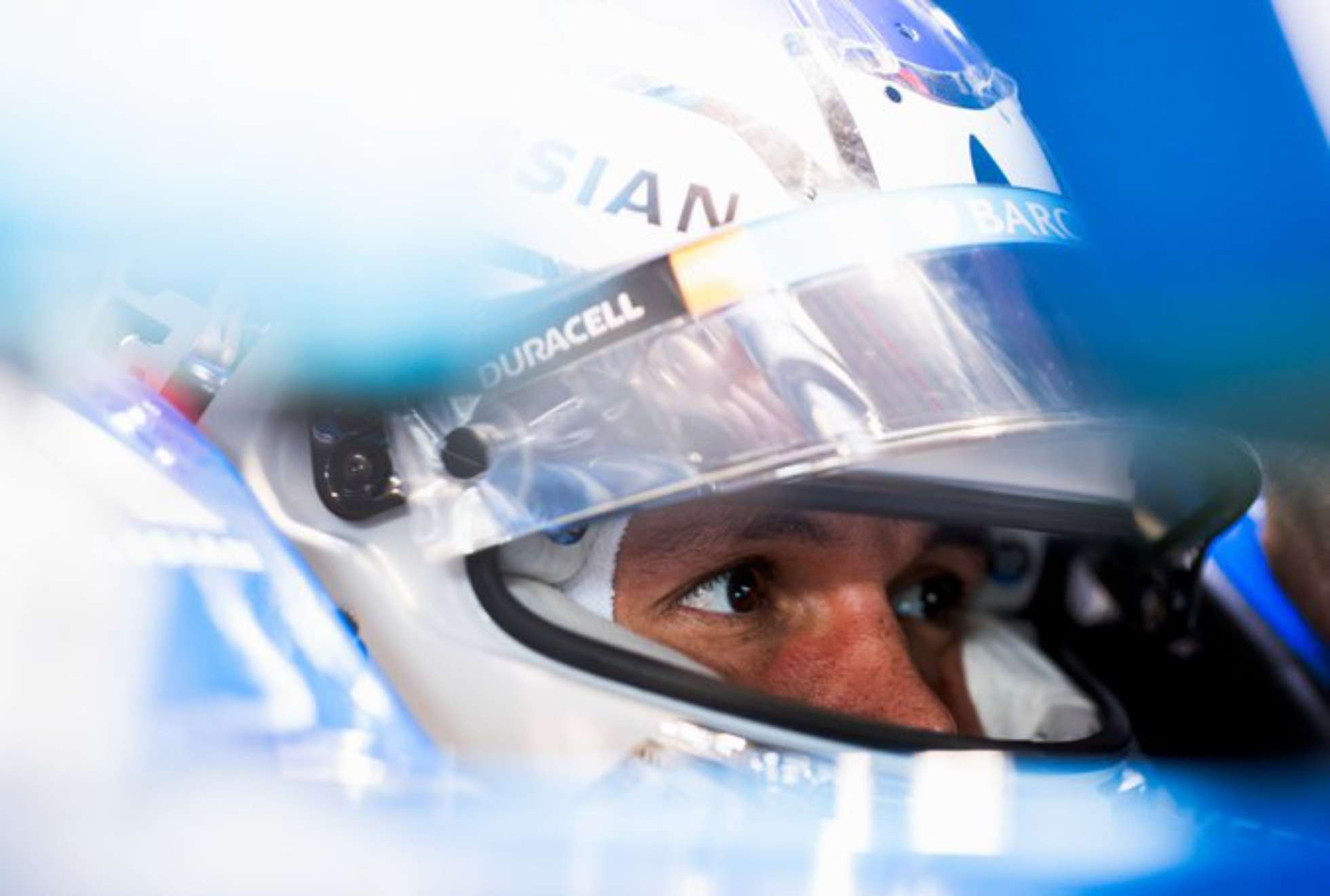 Alex Albon, en la qualy Sprint de Miami.