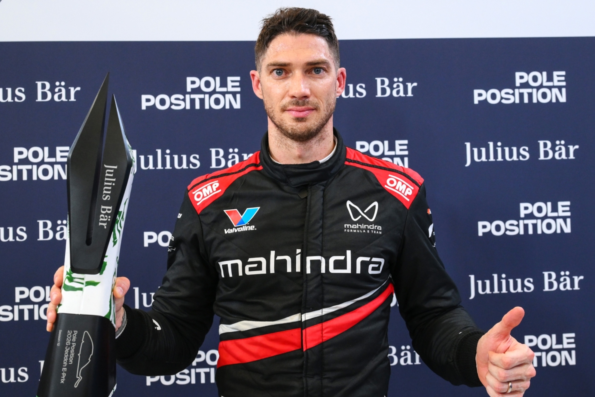 Edo Mortara sumó hoy en Berlín su tercera pole de la temporada.