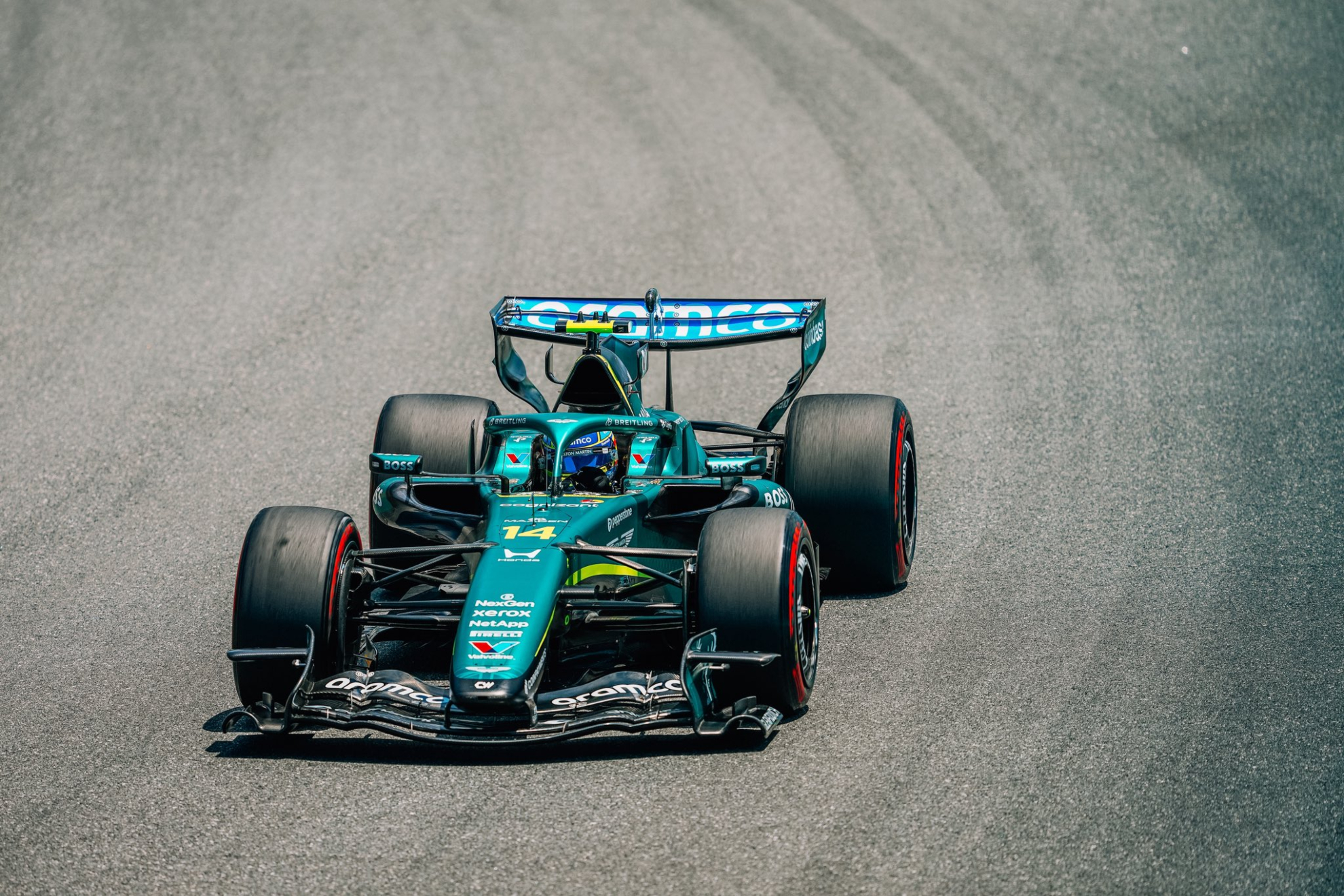 Alonso, in the sprint.