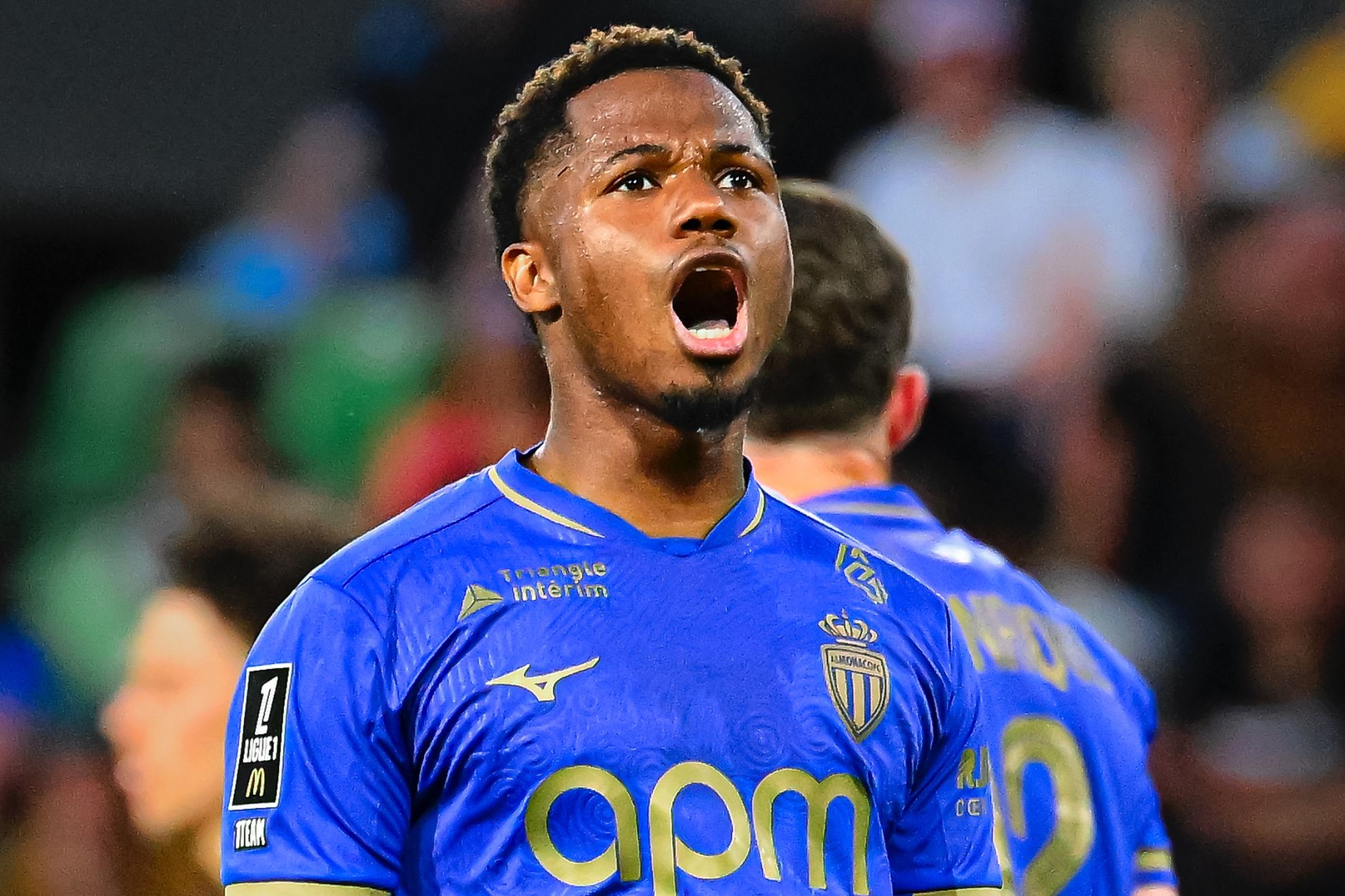 Ansu Fati celebra su gol contra el Metz