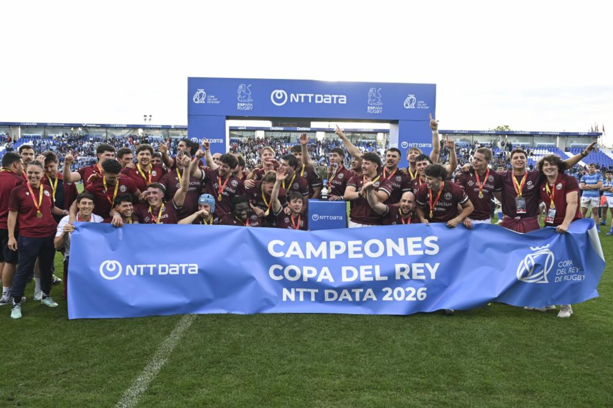 El Alcobendas celebra su triunfo