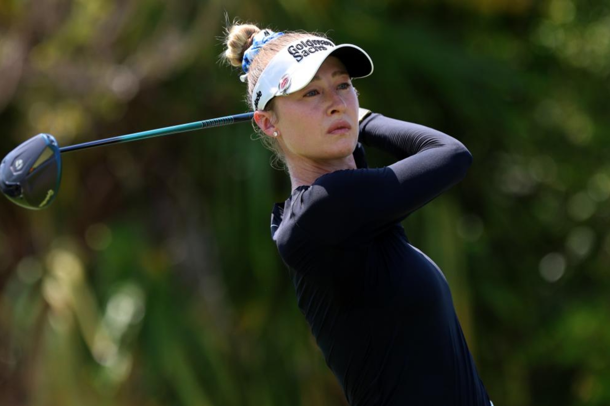 Nelly Korda (24) en la tercera jornada en Mayakoba